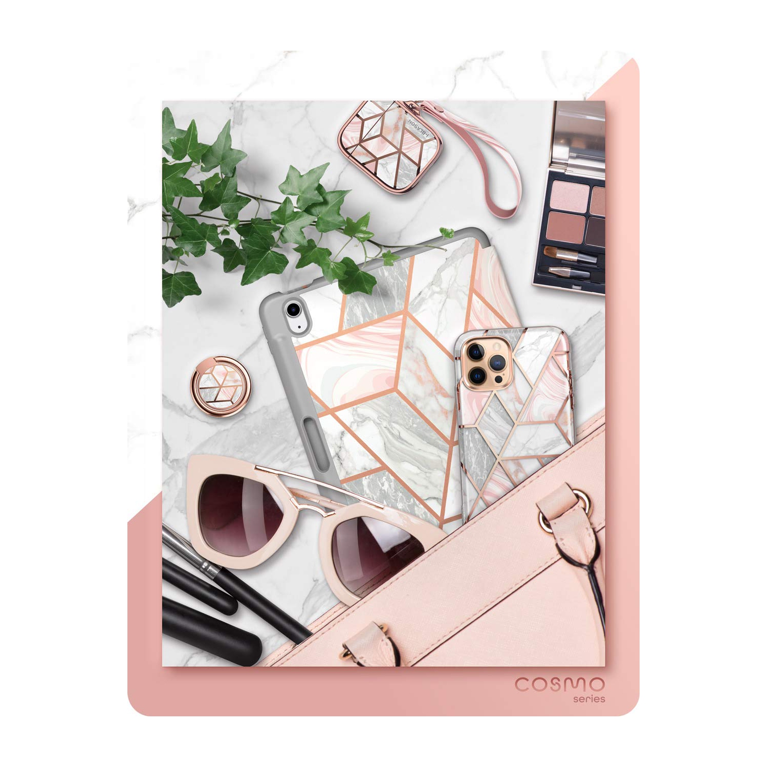 Cell Phone Ring Holder Finger Ring Stand 360° Rotation and 180° Flip Universal Kickstand Metal Grip Holder for Magnetic Car Mount