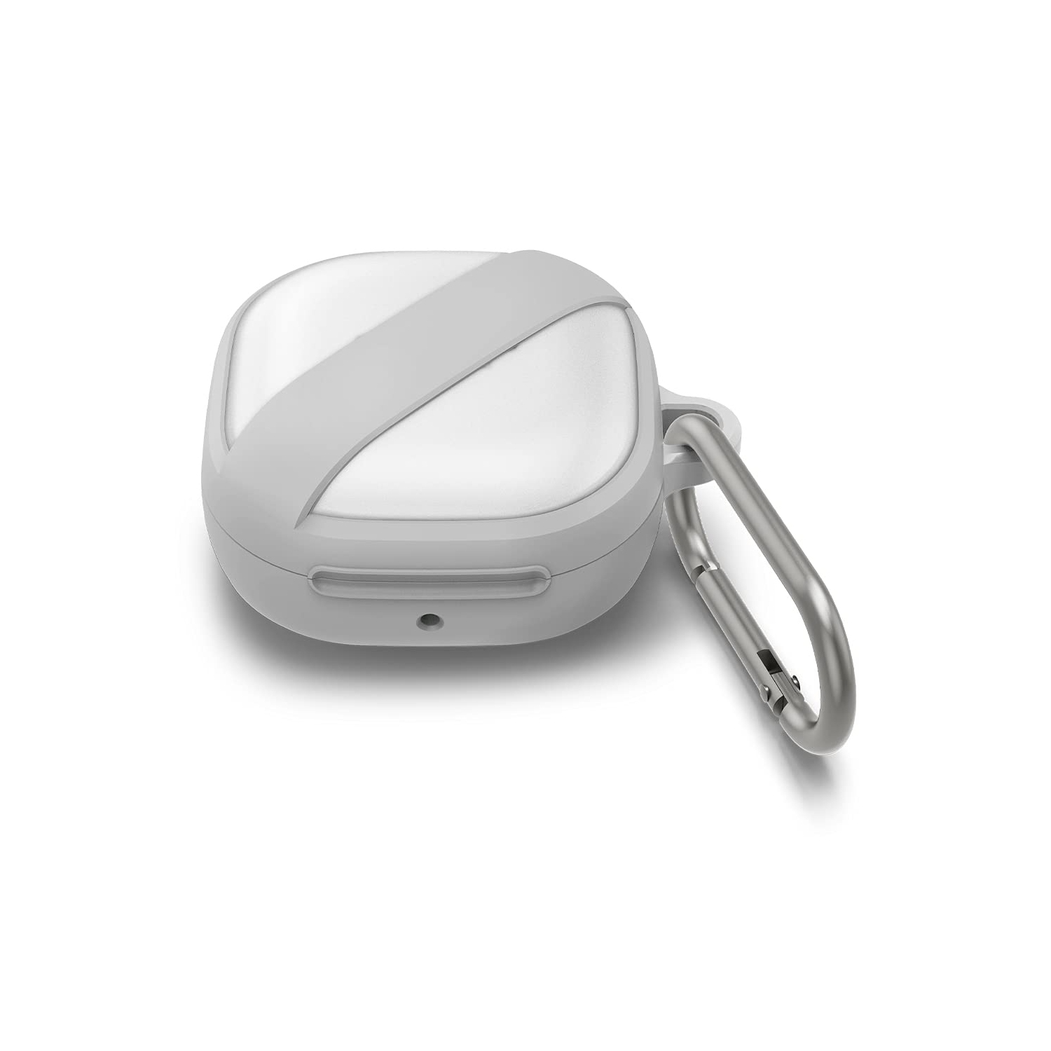 Color Brick Galaxy Buds 2 Pro Case Designed for Galaxy Buds2 Pro Case (2022) / Galaxy Buds 2 Case (2021) / Galaxy Buds Pro Case (2021) / Galaxy Buds Live Case (2020) - Gray