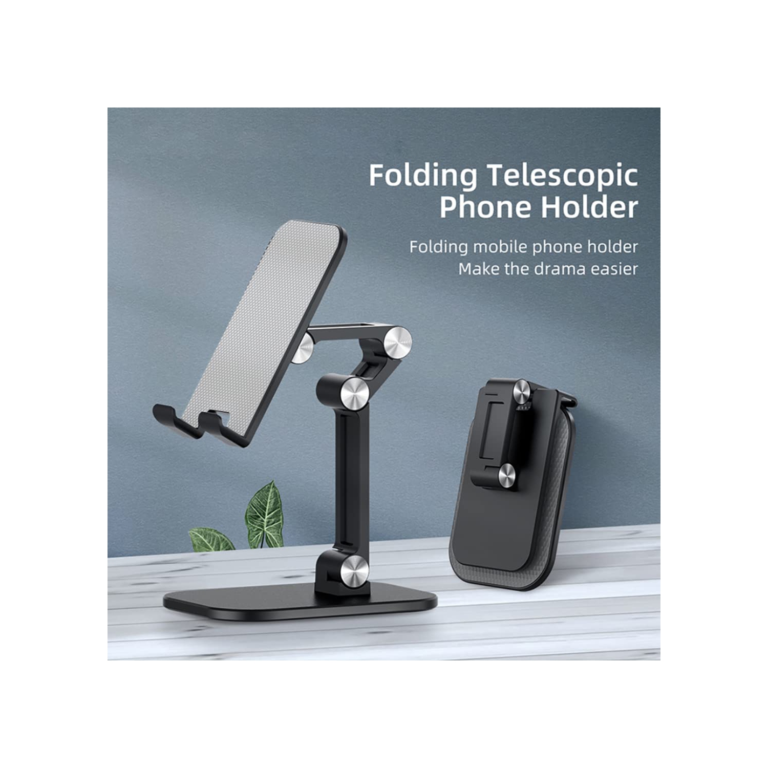 1Pc Snesh Universal Multiangle sturdy Desktop Holder, Phone holder Adjustable CellPhone holder mini tablet stand holder for Desk Compatible with