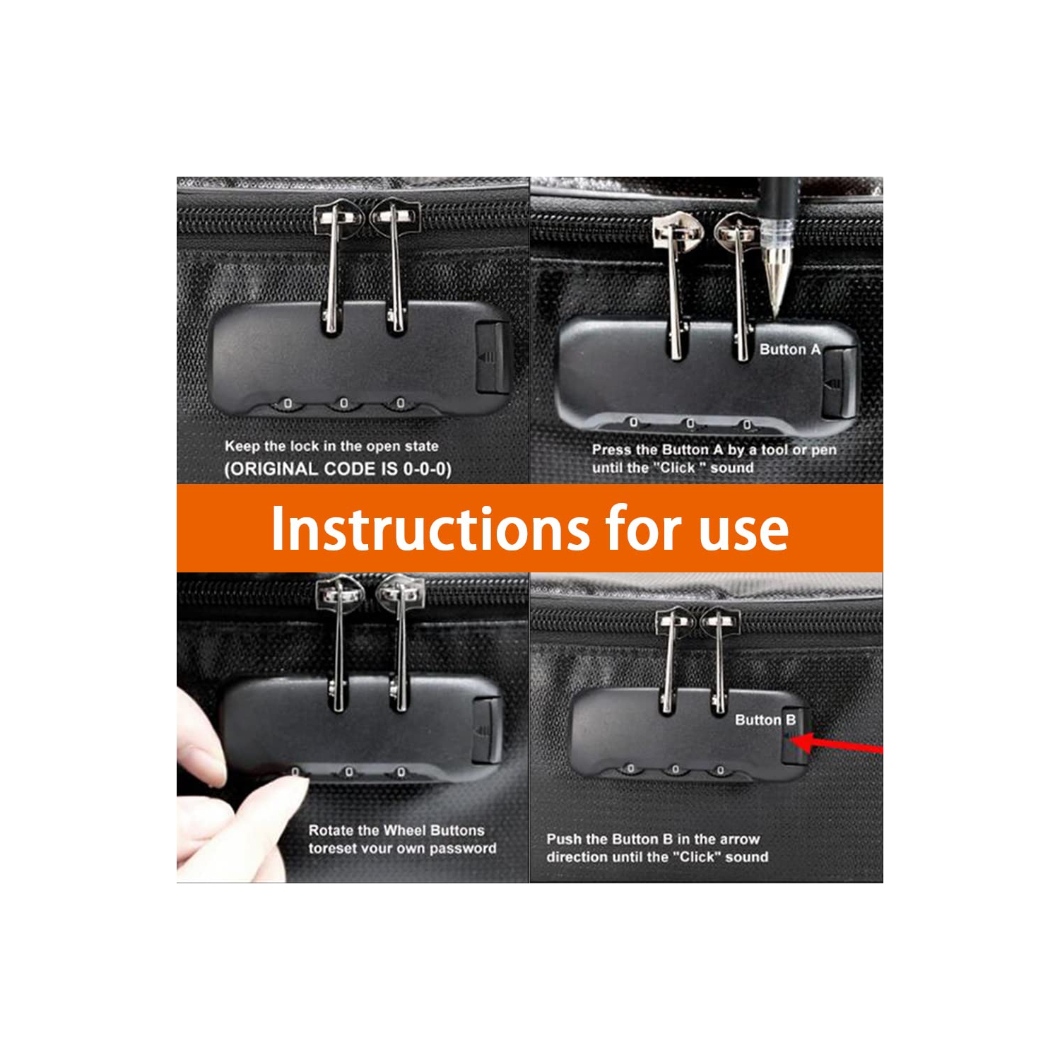 Sac à documents ignifuge avec serrure, sac à argent ignifuge à 3 couches avec fermeture à glissière résistante à l’eau, boîte de sûreté portative