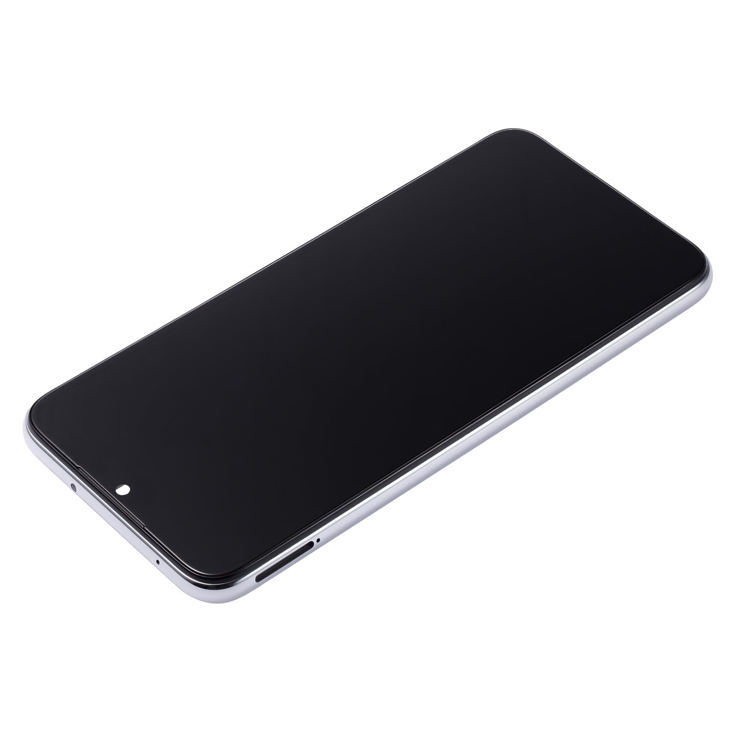 Remis à neuf - assemblage LCD de rechange avec cadre compatible avec Xiaomi Redmi Note 8 (Blanc clair de lune)