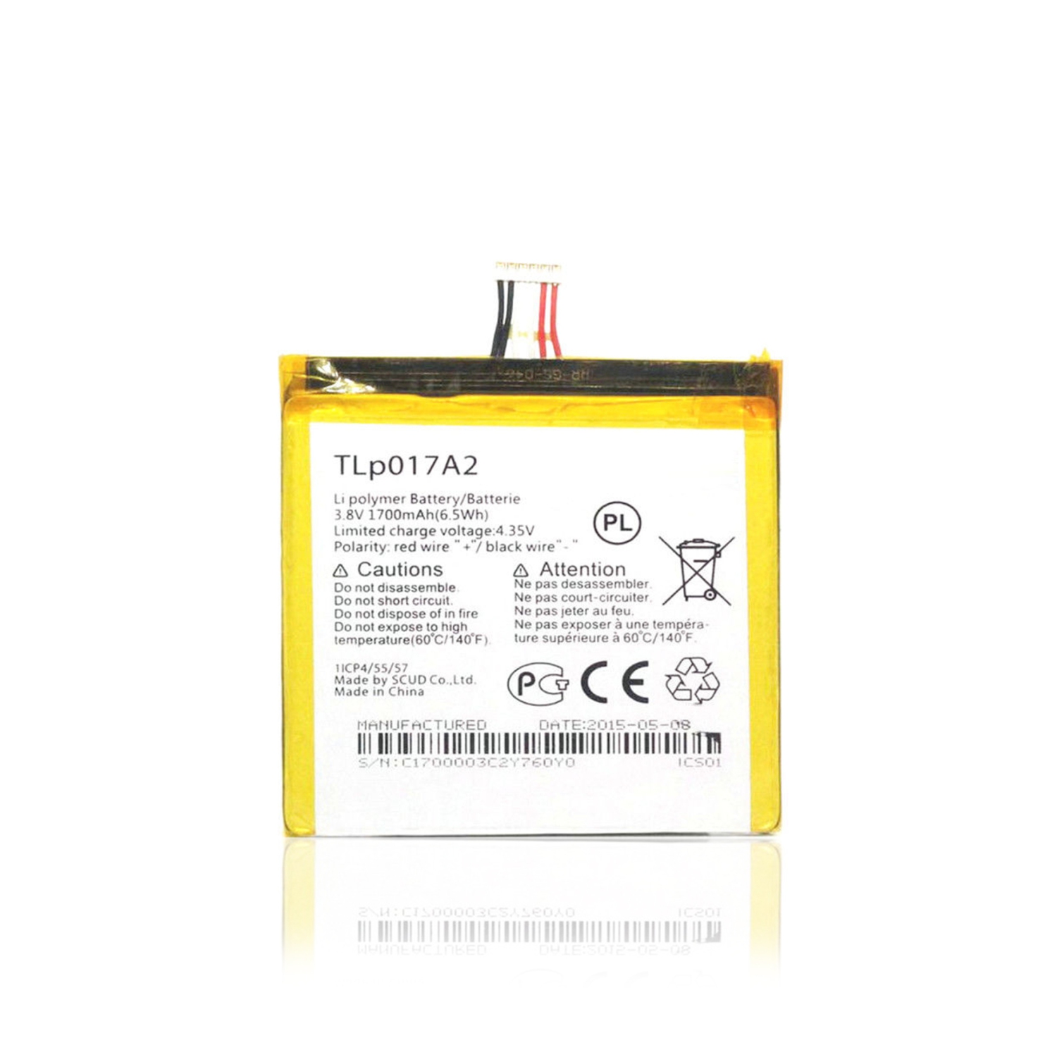 Replacement Replacement Battery Compatible For Alcatel One Touch Idol Mini