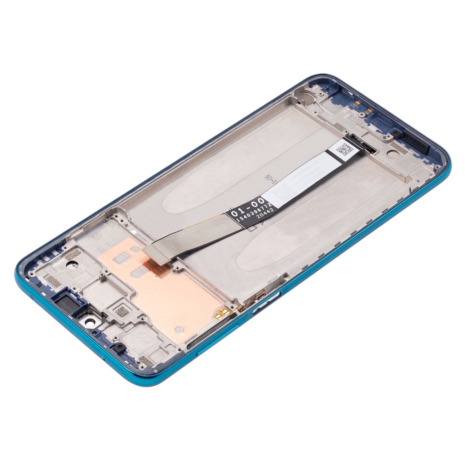 Refurbished - Replacement LCD Assembly With Frame Compatible For Xiaomi Redmi Note 9 Pro 4G (Tropical Green)