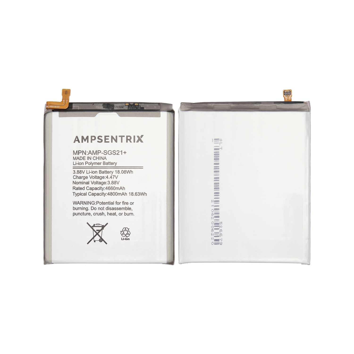 Replacement Replacement Battery Compatible For Samsung Galaxy S21 Plus