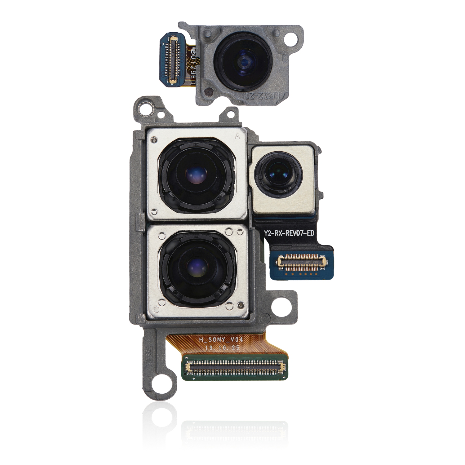 Module de caméra arrière de remplacement compatible avec le Galaxy S20 plus 5G de Samsung (version américaine)