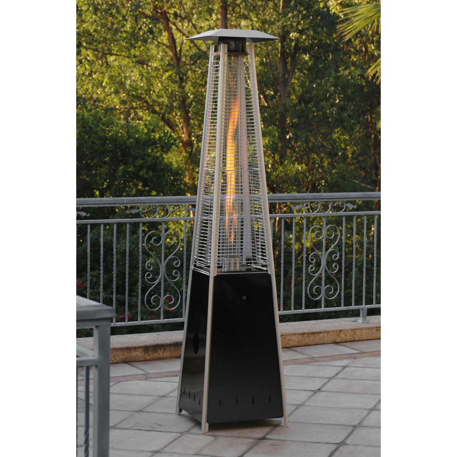 40,000 BTU Pyramid Patio Heater