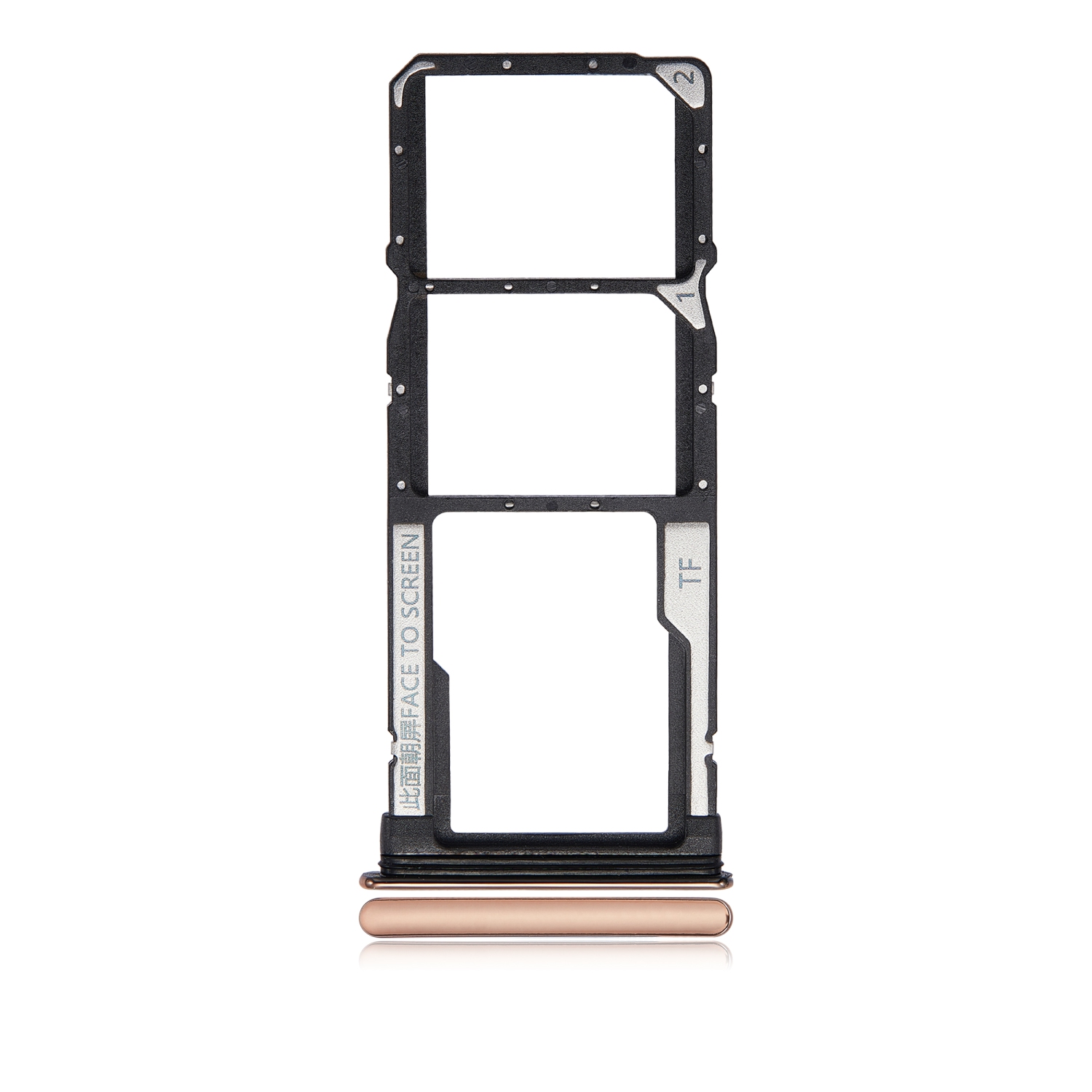 Replacement Dual Sim Card Tray Compatible For Xiaomi Redmi Note 10 Pro (Gradient Bronze)