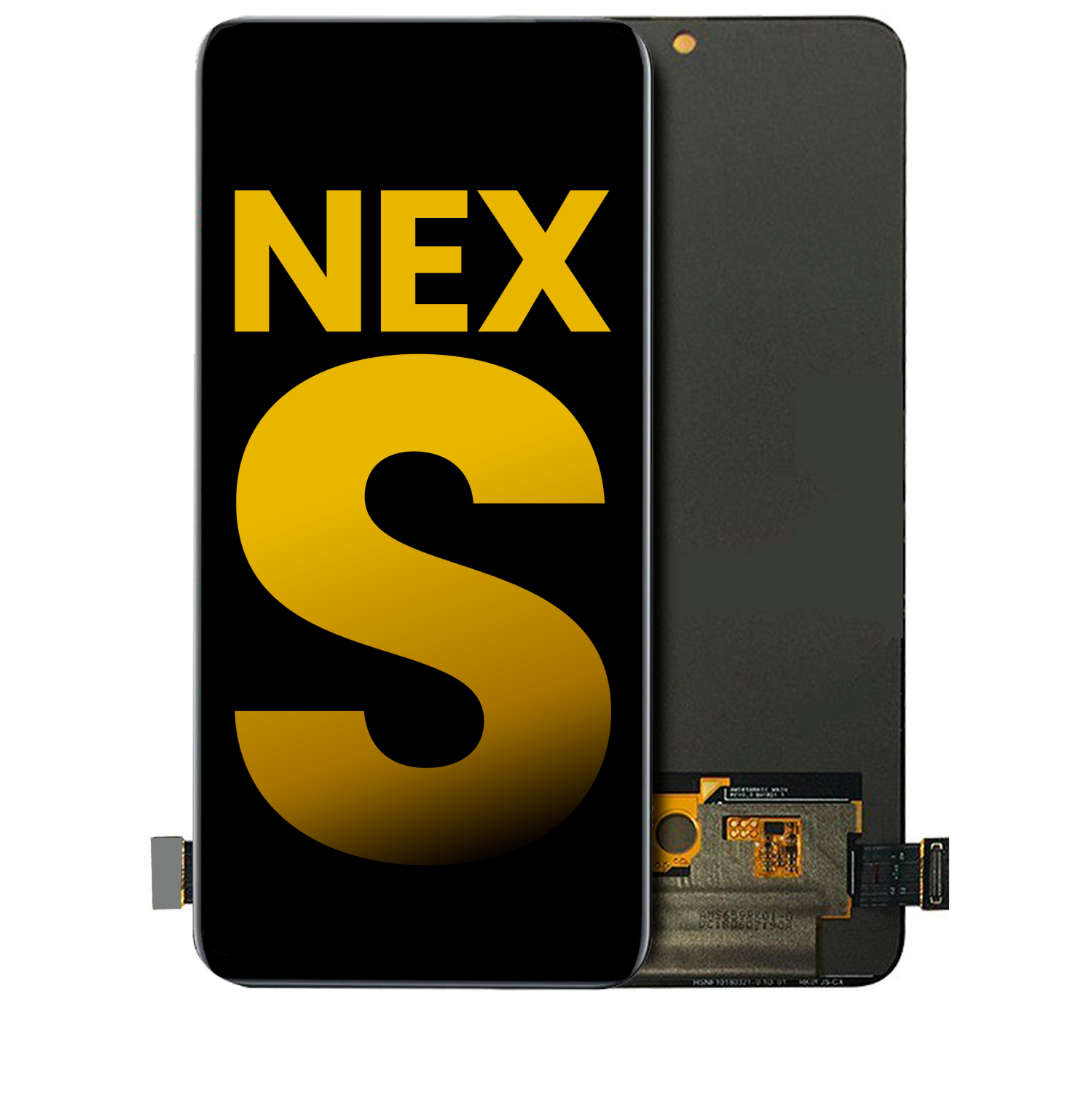 Refurbished - LCD Assembly Compatible For Vivo Nex S (Black)