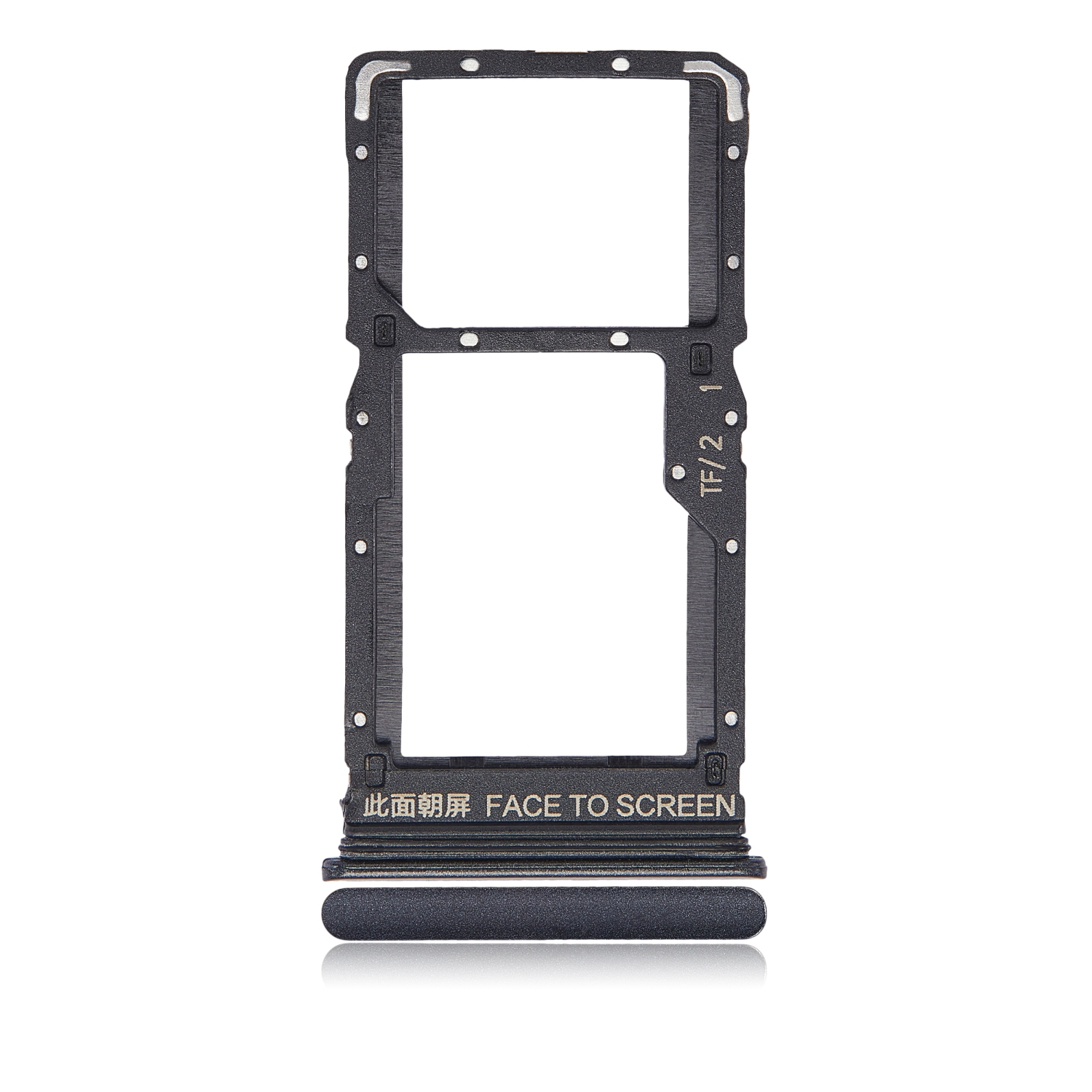 Replacement Dual Sim Card Tray Compatible For Xiaomi Redmi Note 10 5G (Graphite Gray)
