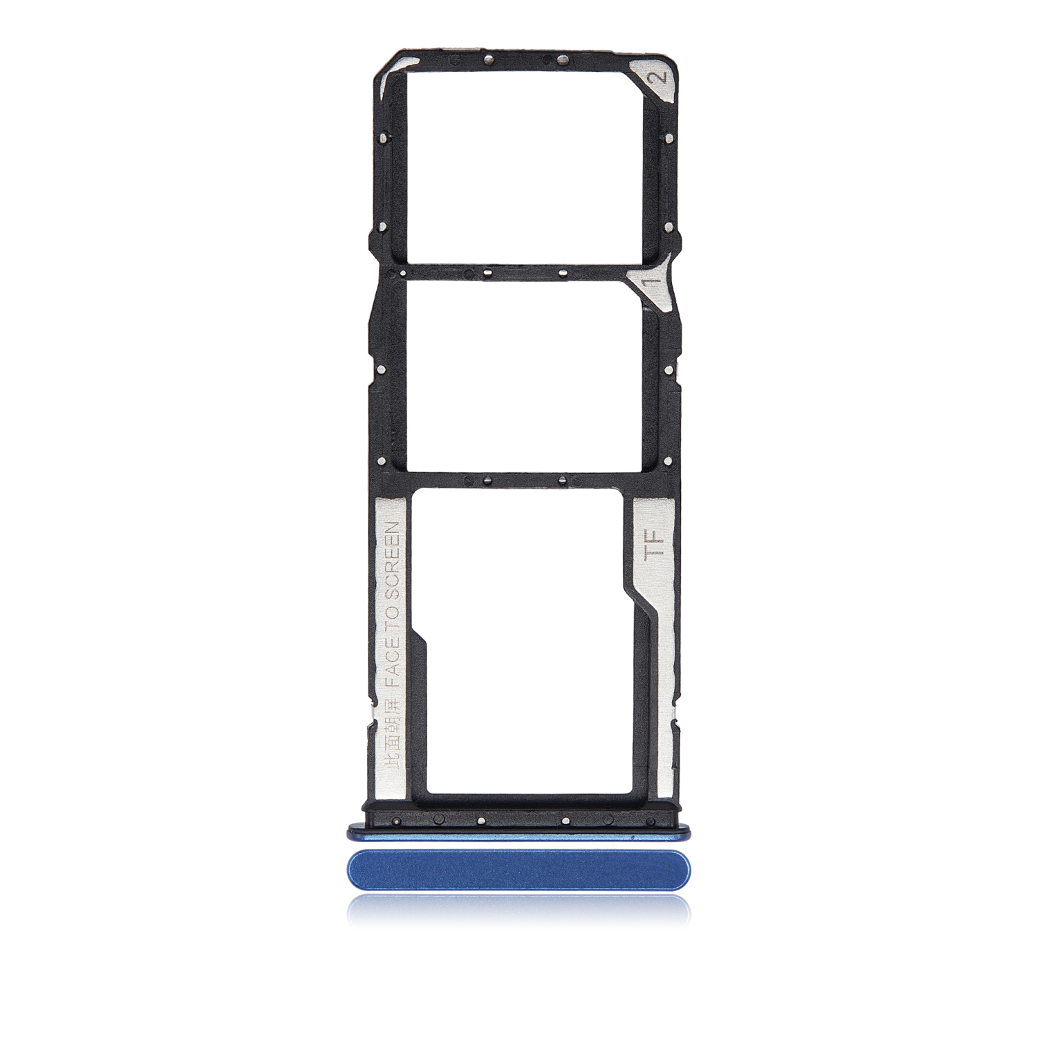 Replacement Dual Sim Card Tray Compatible For Xiaomi Redmi Note 11 (Star Blue)