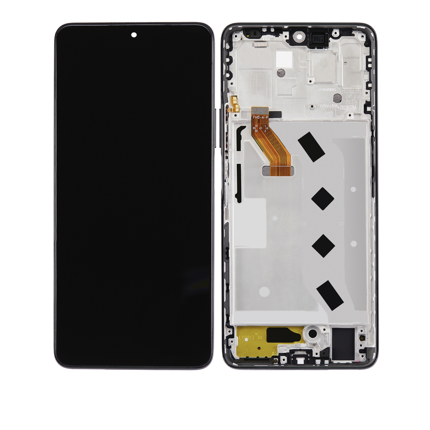 Replacement LCD Assembly With Frame Compatible For Honor X9 / Honor X30 / Honor X9 5G (Refurbished) (Midnight Black)