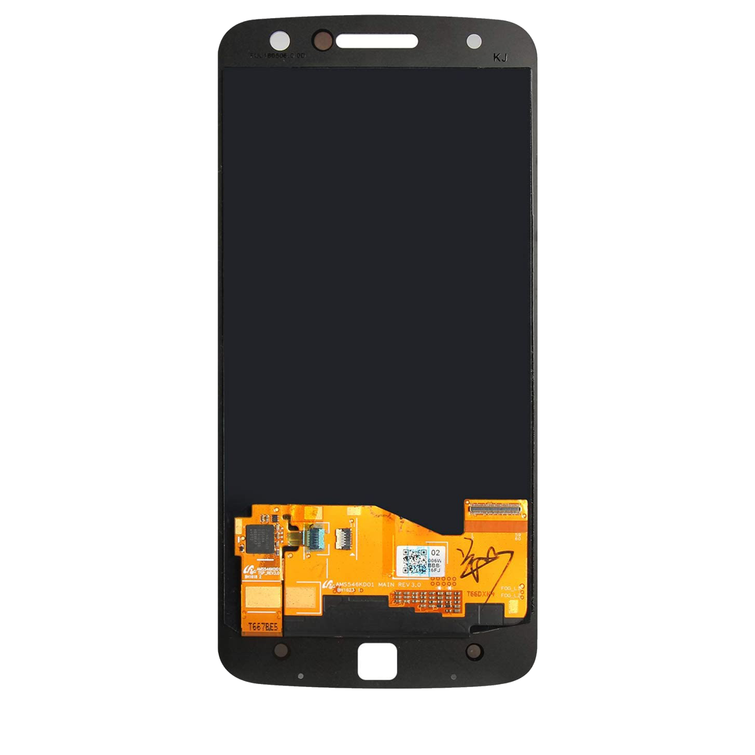 Replacement LCD Assembly Without Frame Compatible For Motorola Moto Z Droid (Genuine OEM) (Black)
