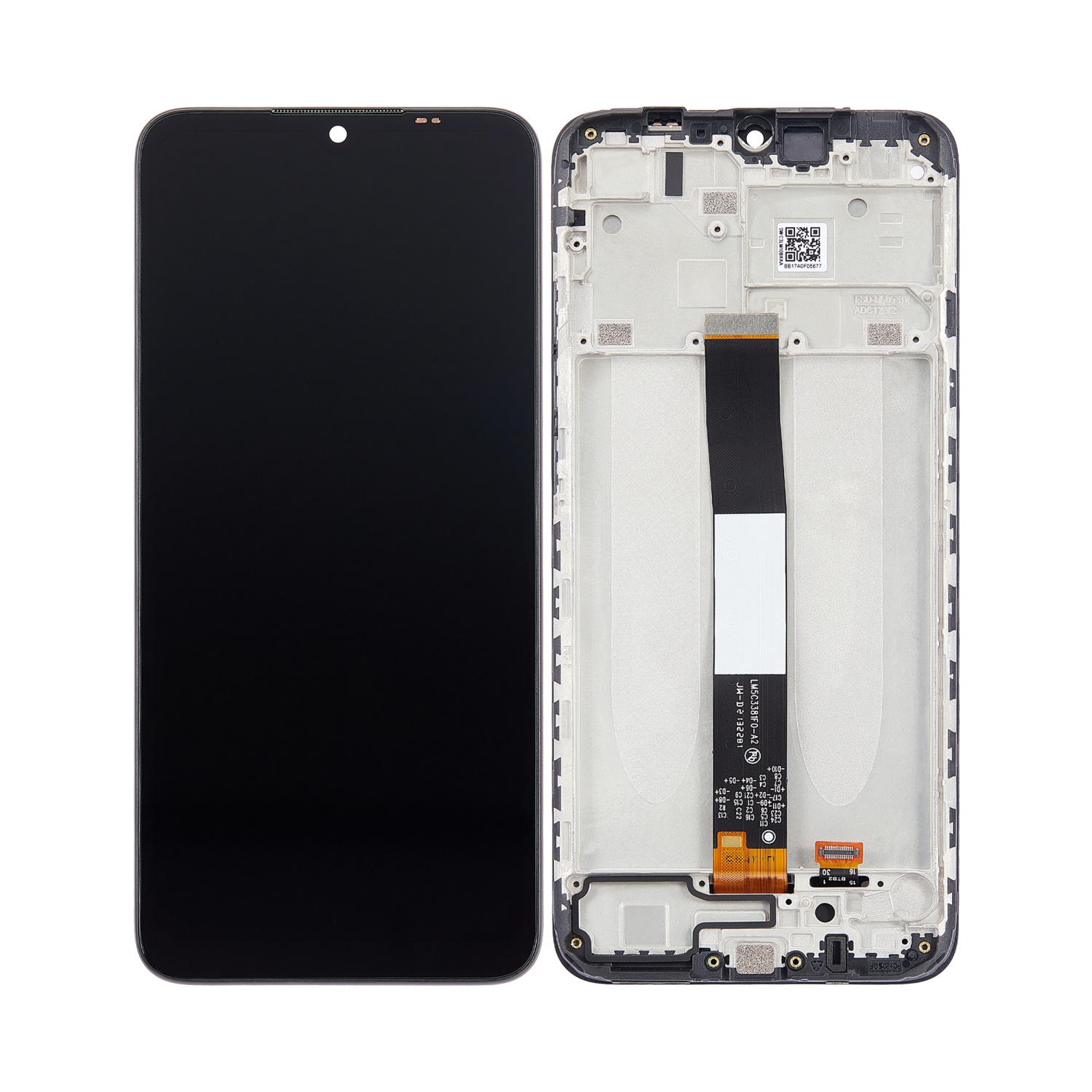Replacement LCD Assembly With Frame Compatible For Xiaomi Redmi 9C / 9A (Refurbished) (All Colors)