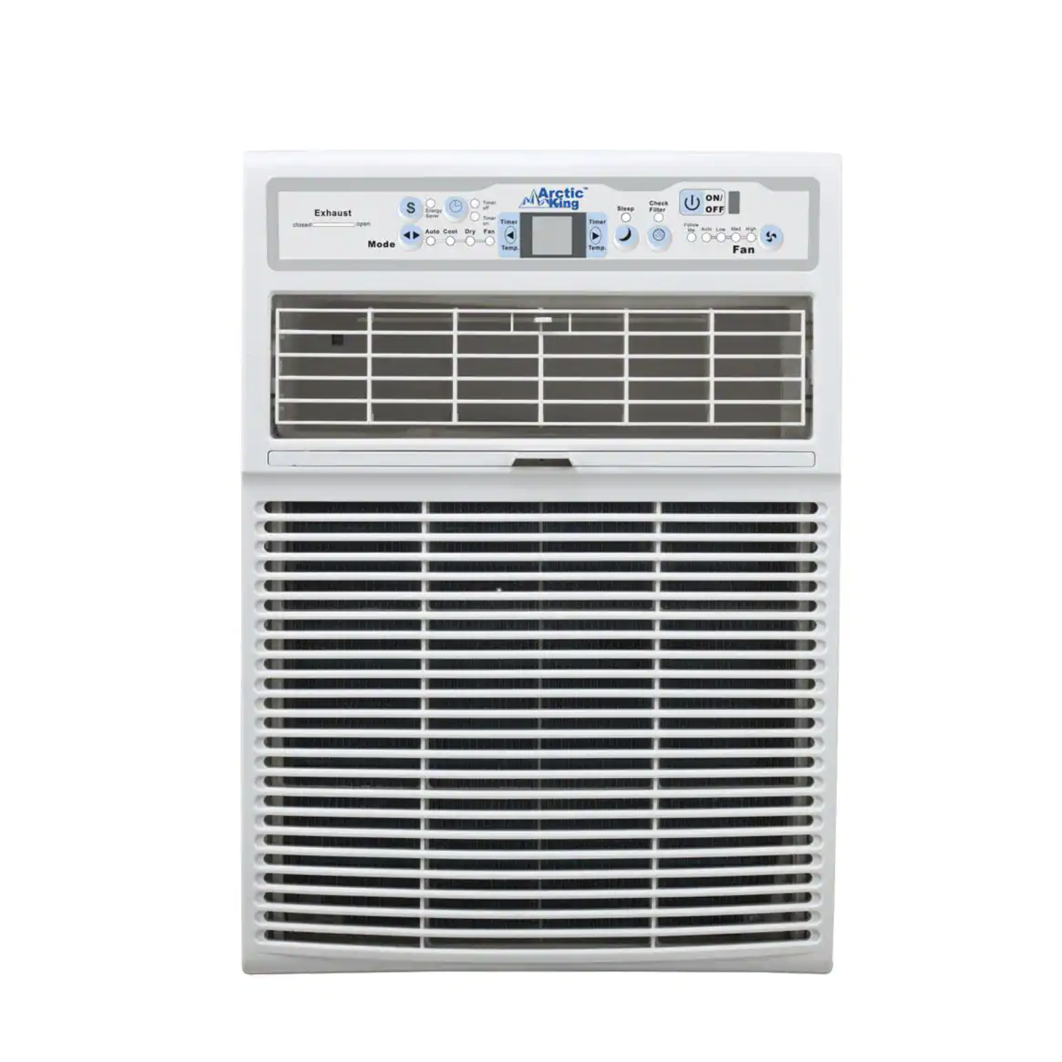 Midea 10,000 BTU 110-Volt Slide Casement Window Air Conditioner and Remote in White