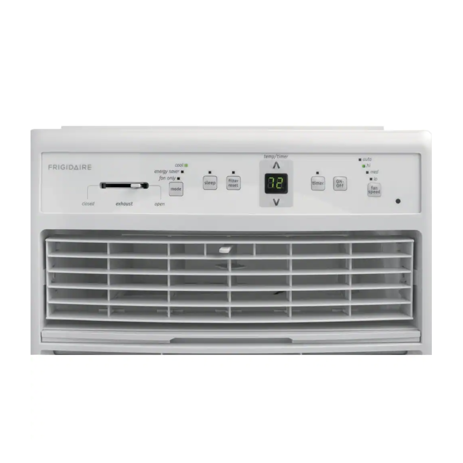 Frigidaire 10 000 curseur BTU et climatiseur de fenêtre à battants, blanc