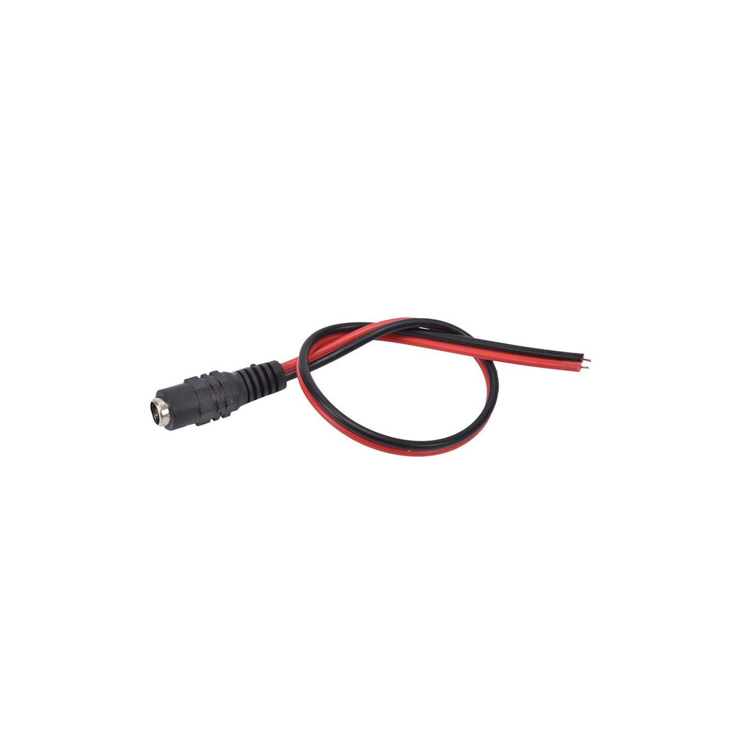 10Pcs Female DC Power Pigtail Cable, 12V 5A DC Connectors for for CCTV Security Camera Pigtail and Lighting Power Adapter