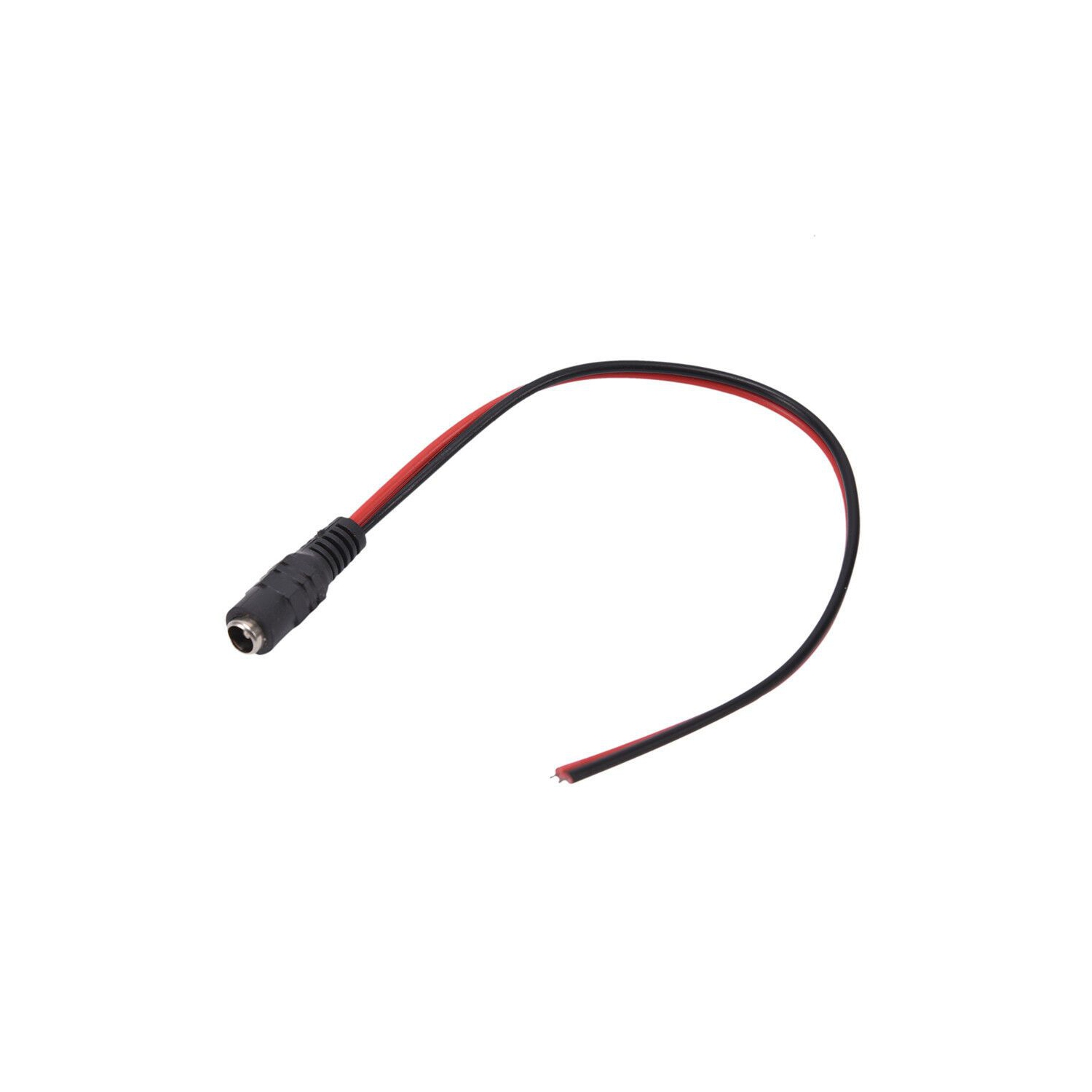 10Pcs Female DC Power Pigtail Cable, 12V 5A DC Connectors for for CCTV Security Camera Pigtail and Lighting Power Adapter