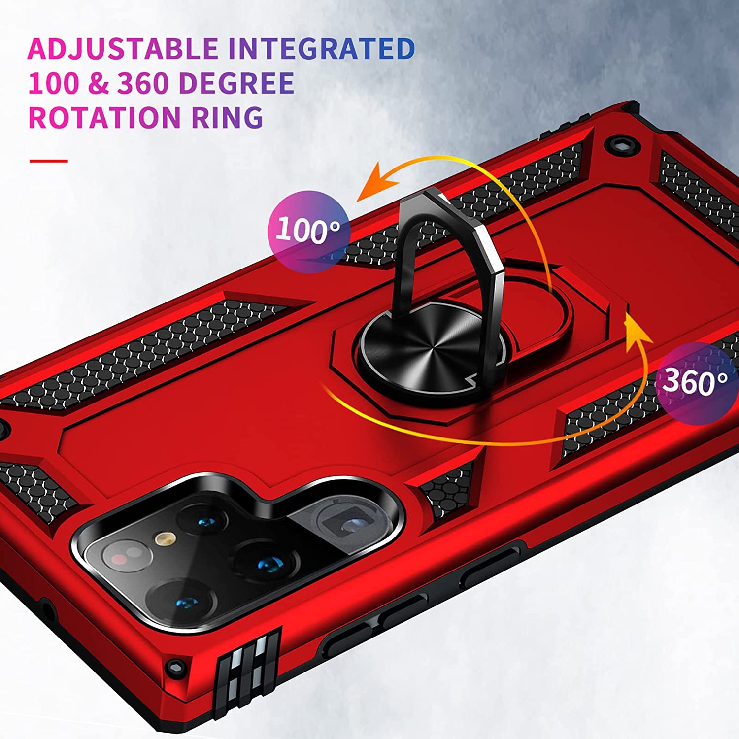 Samsung Galaxy Tab A7 10.4 2020 360° Swivel Rotating Case,, Multi-Angle Viewing Stand, PU Leather Case, Auto Wake Up/Sleep with Protective Elastic