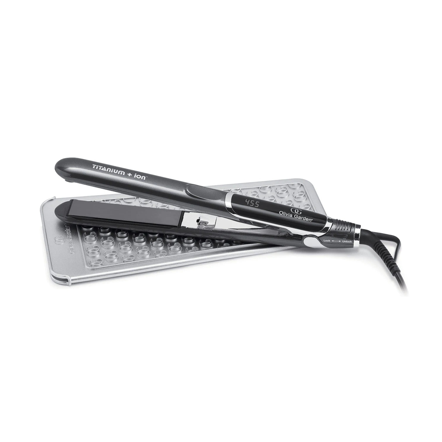 Olivia Garden - 1" Titanium ION Metallux Flat Iron