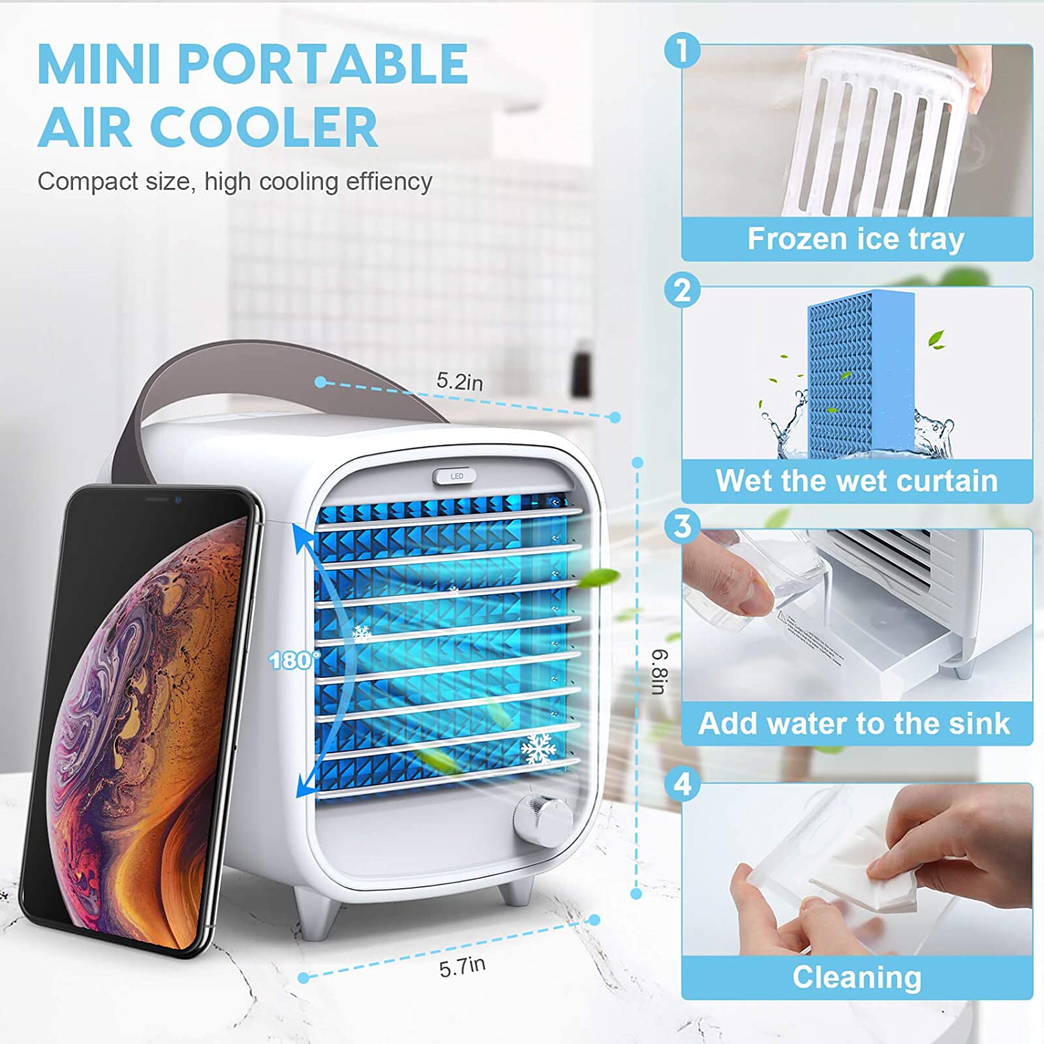 Portable mini hot sale cooler price