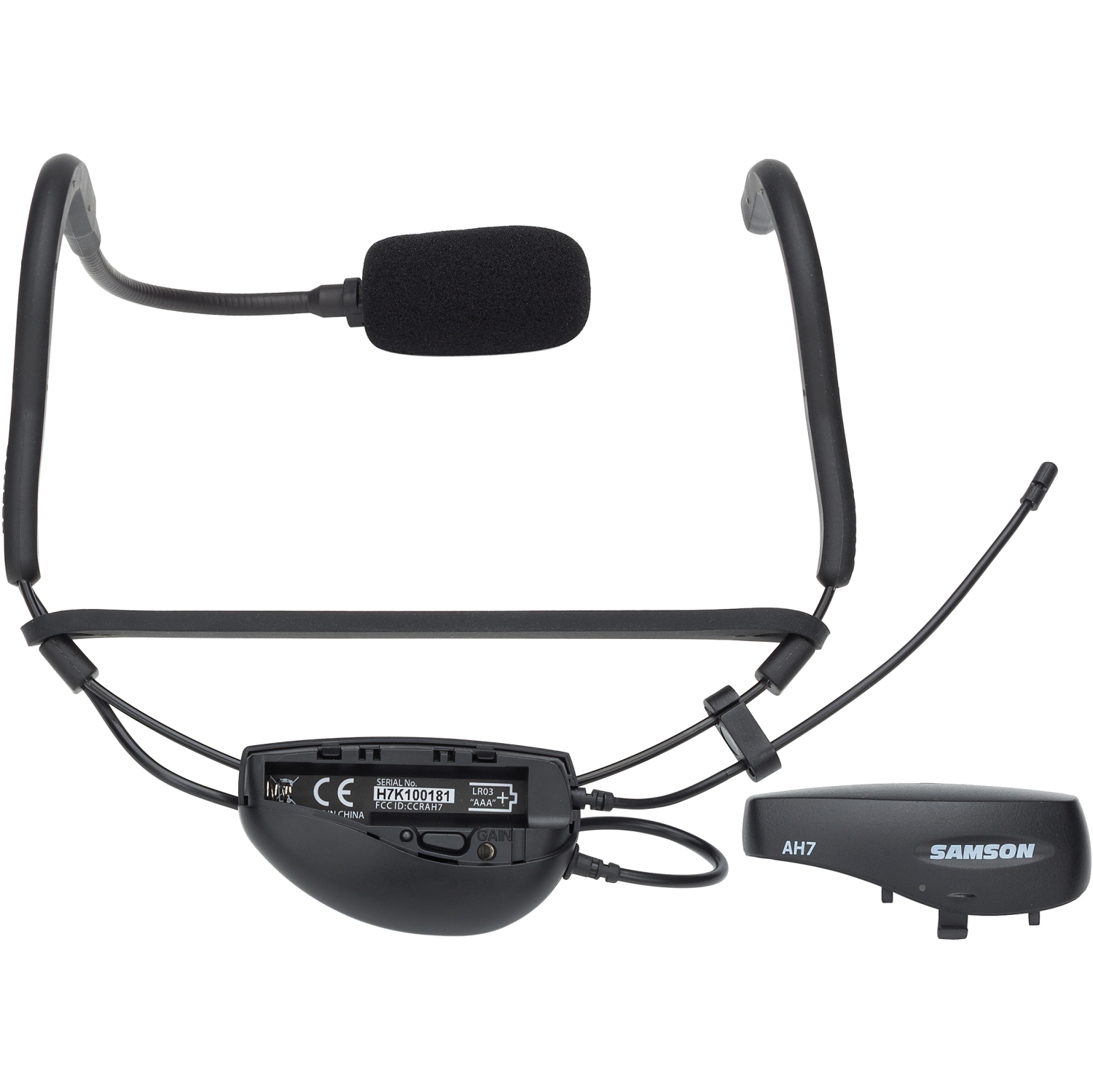 Samson AirLine 77 AH7 Wireless FitnessHeadset System