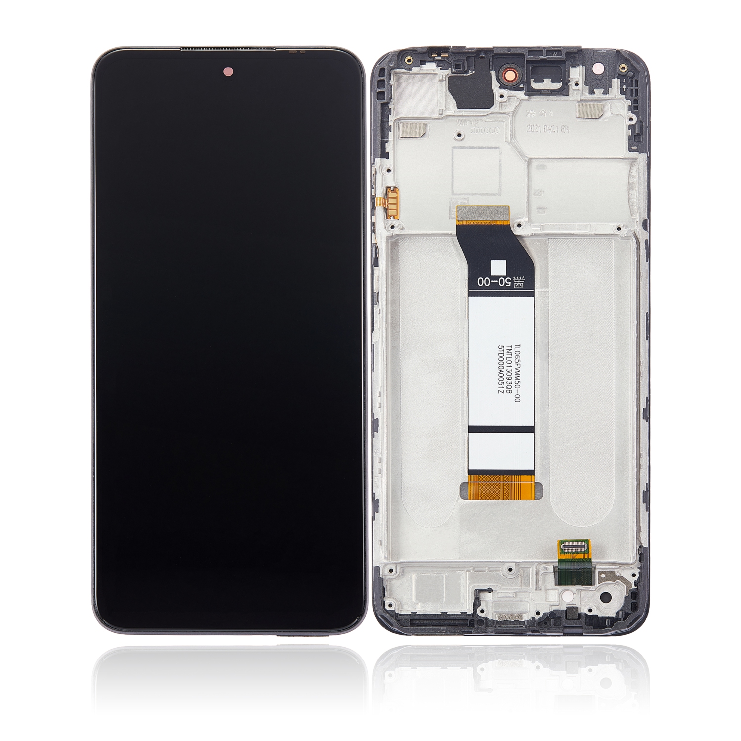 Replacement LCD Assembly With Frame Compatible For Xiaomi Redmi Note 10 5G / Poco M3 Pro 5G / Redmi Note 10T 5G (Refurbished) (All Colors)