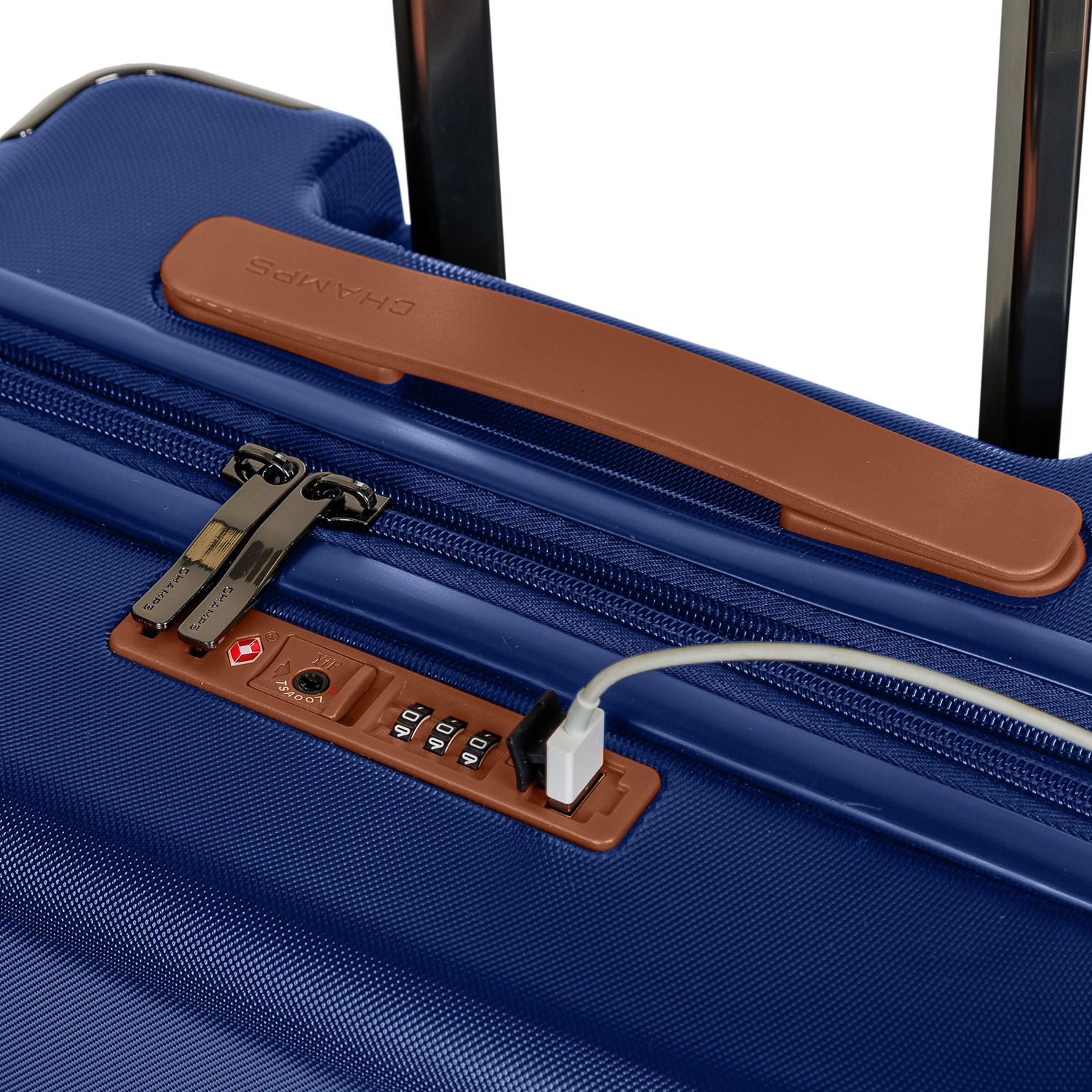 CHAMPS Vintage Air Collection 3 Piece Expandable Hardside Luggage Set