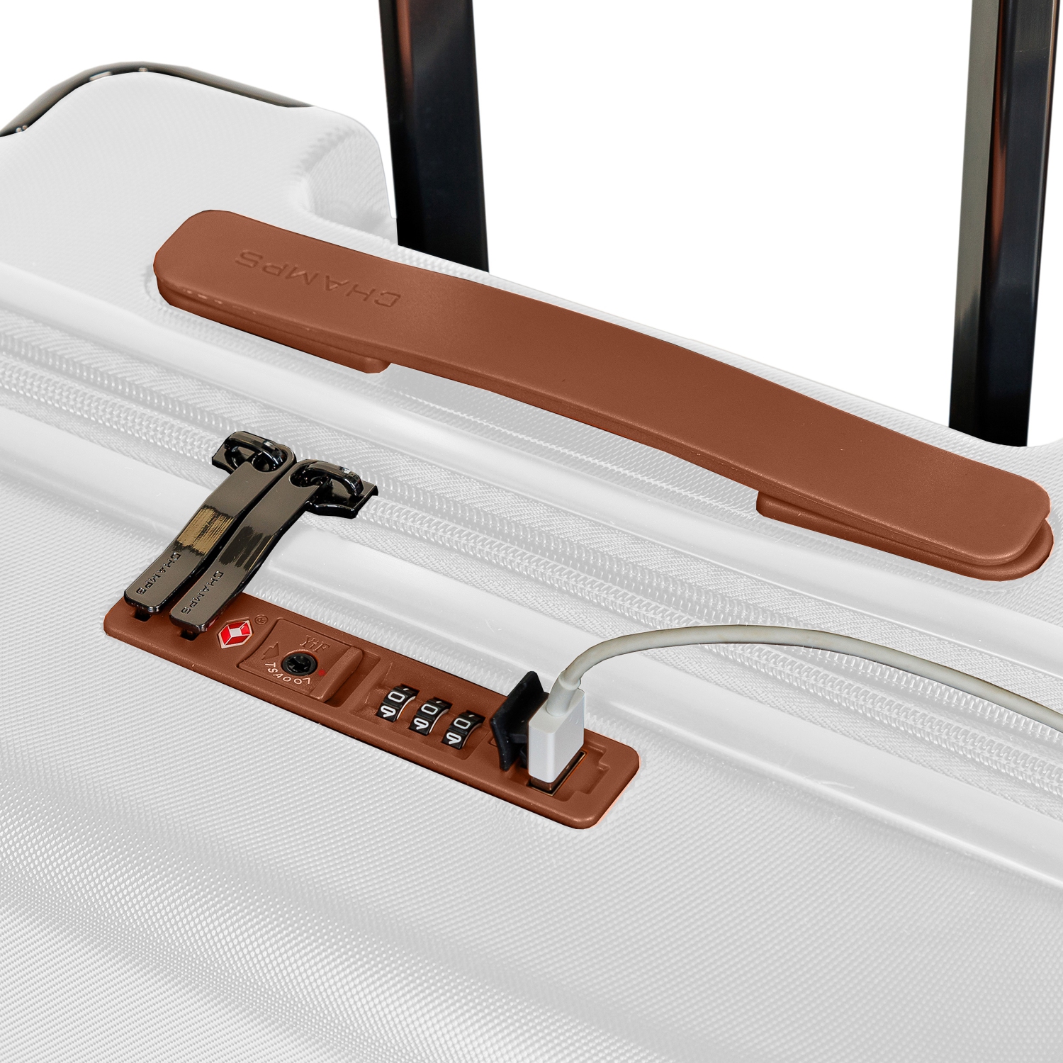 CHAMPS Vintage Air Collection 3 Piece Expandable Hardside Luggage Set