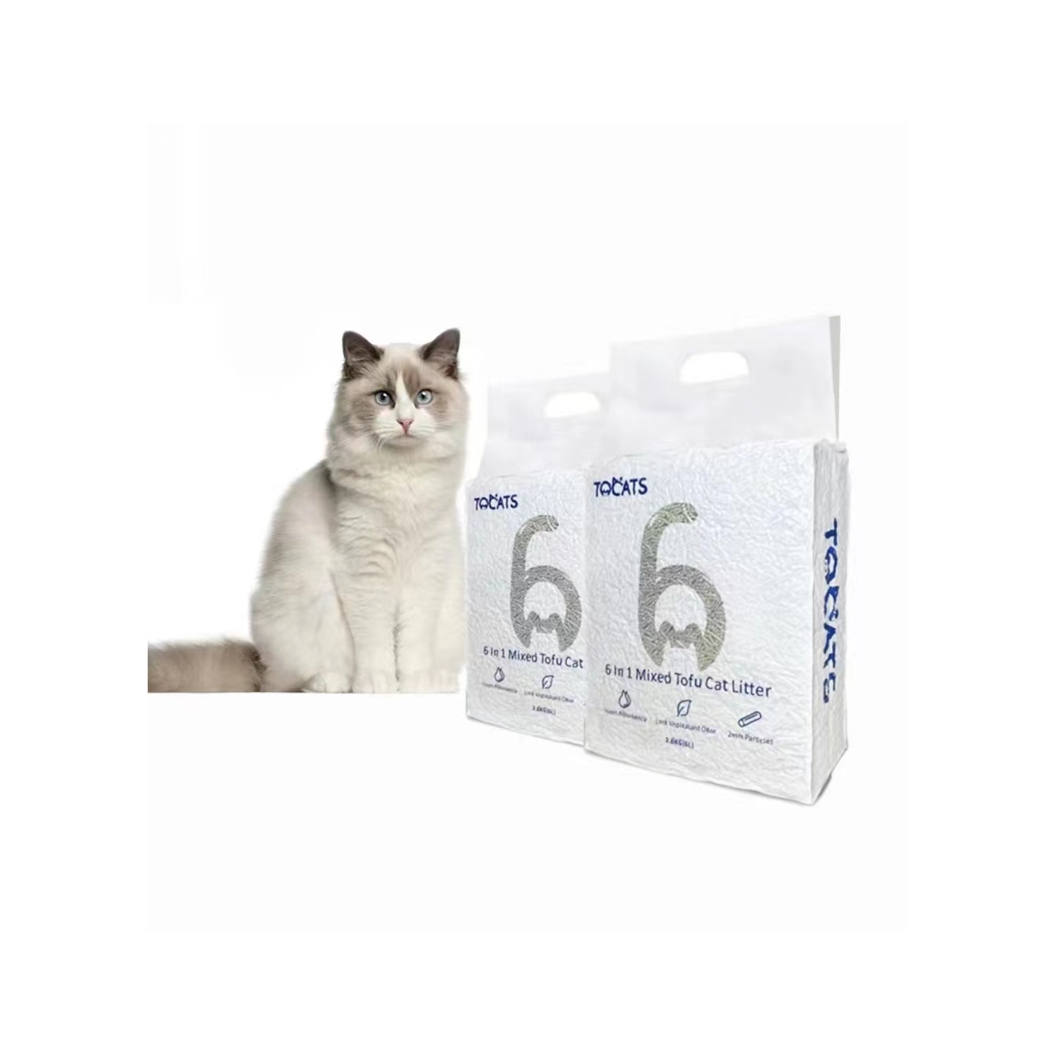 Tocats 6 In 1 Mixed Cat Litter