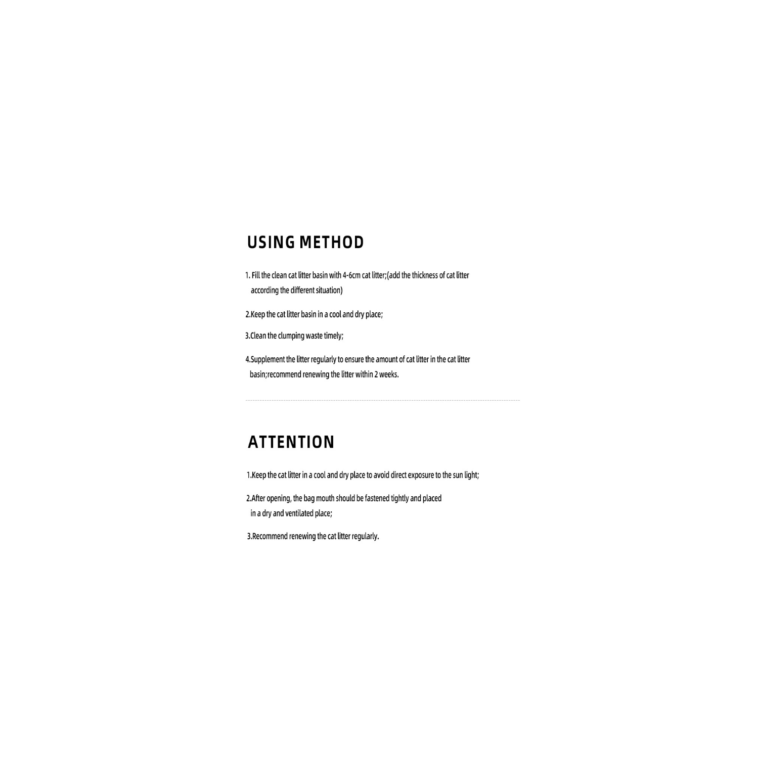 Tocats 6 In 1 Mixed Cat Litter