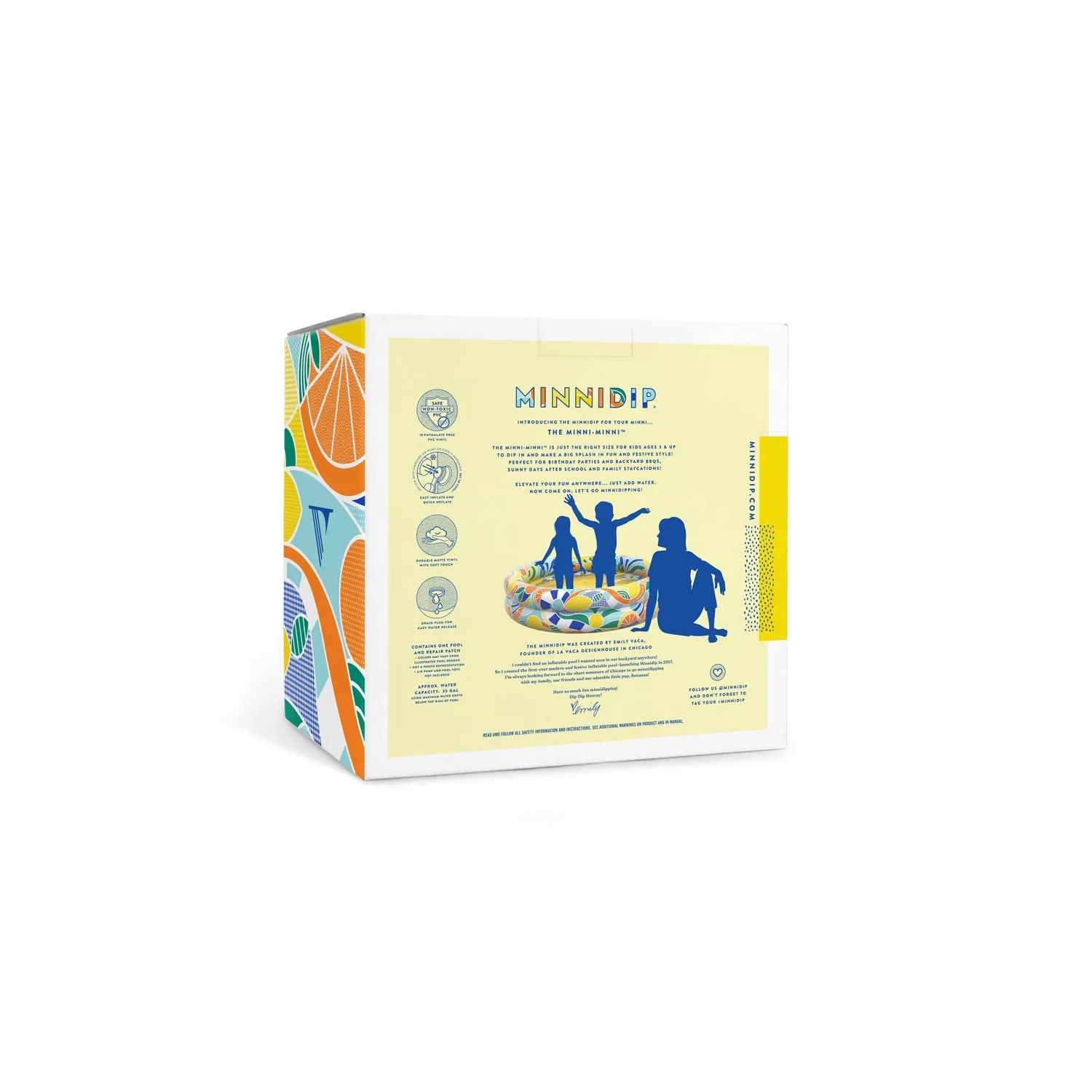 MINNIDIP Pool Minni-Minni - Citrus Wave