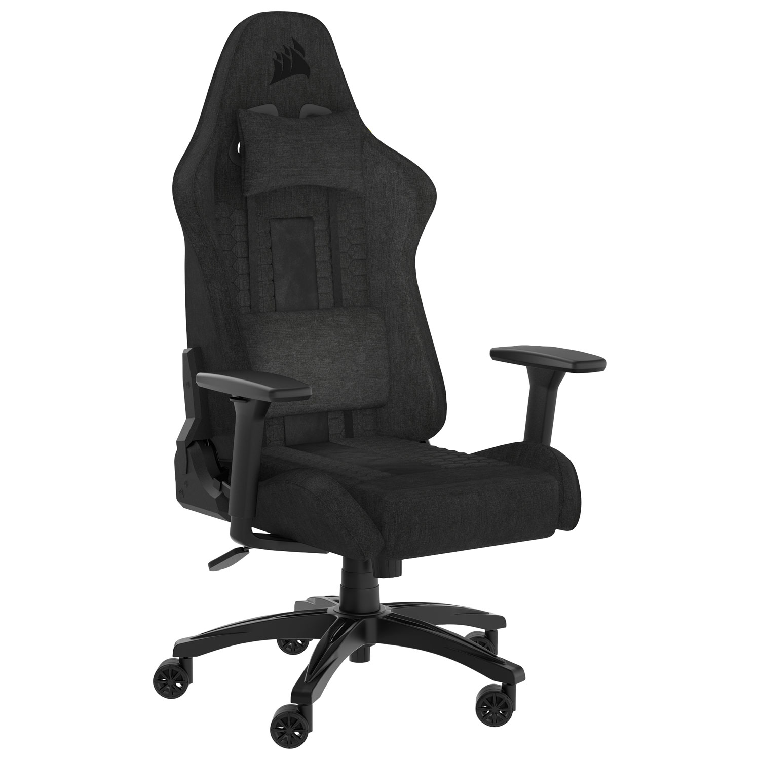 Corsair TC100 RELAXED Ergonomic Fabric Gaming Chair (2023) - Black - Only at Best Buy