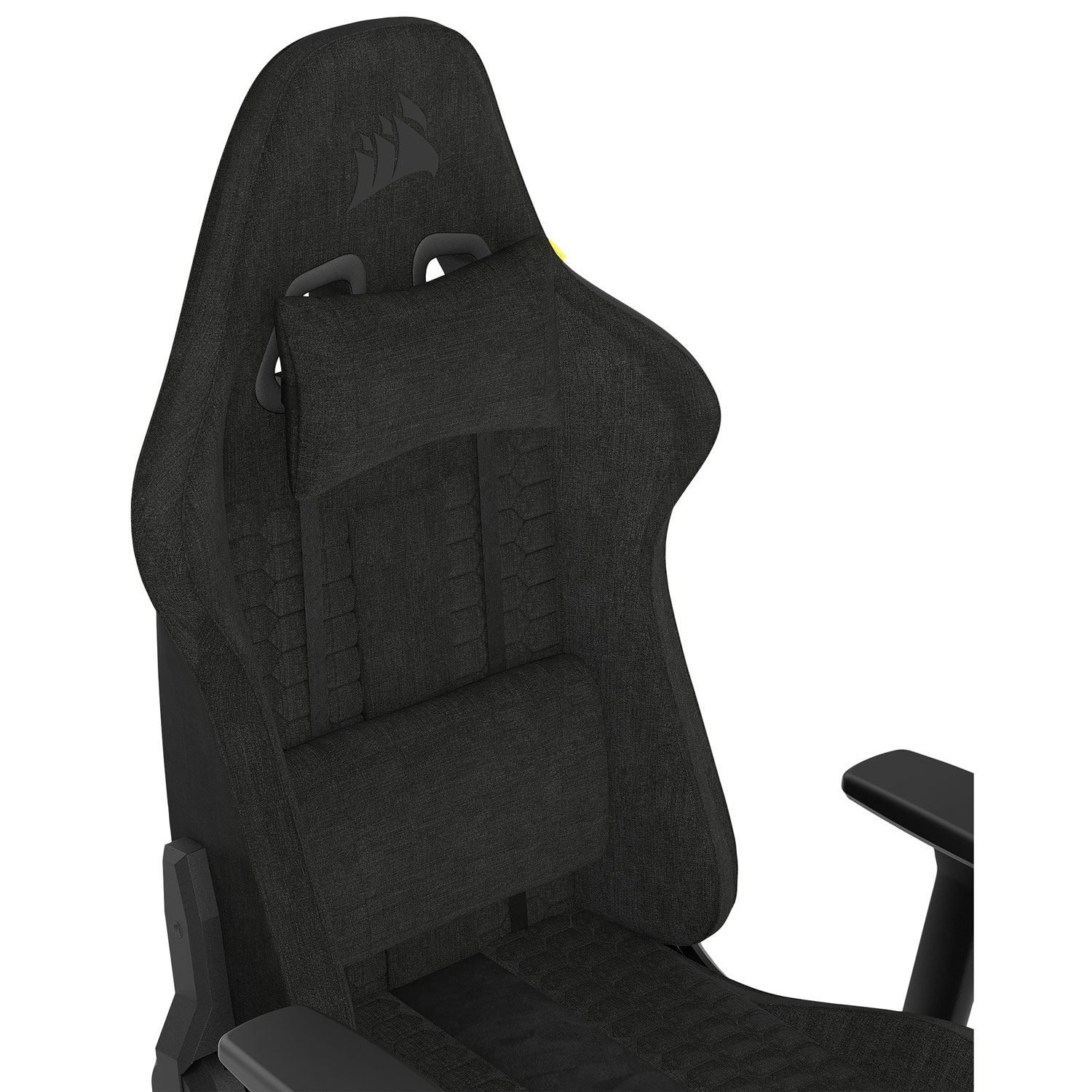 Fauteuil de jeu ergonomique en tissu TC100 RELAXED de Corsair - Noir
