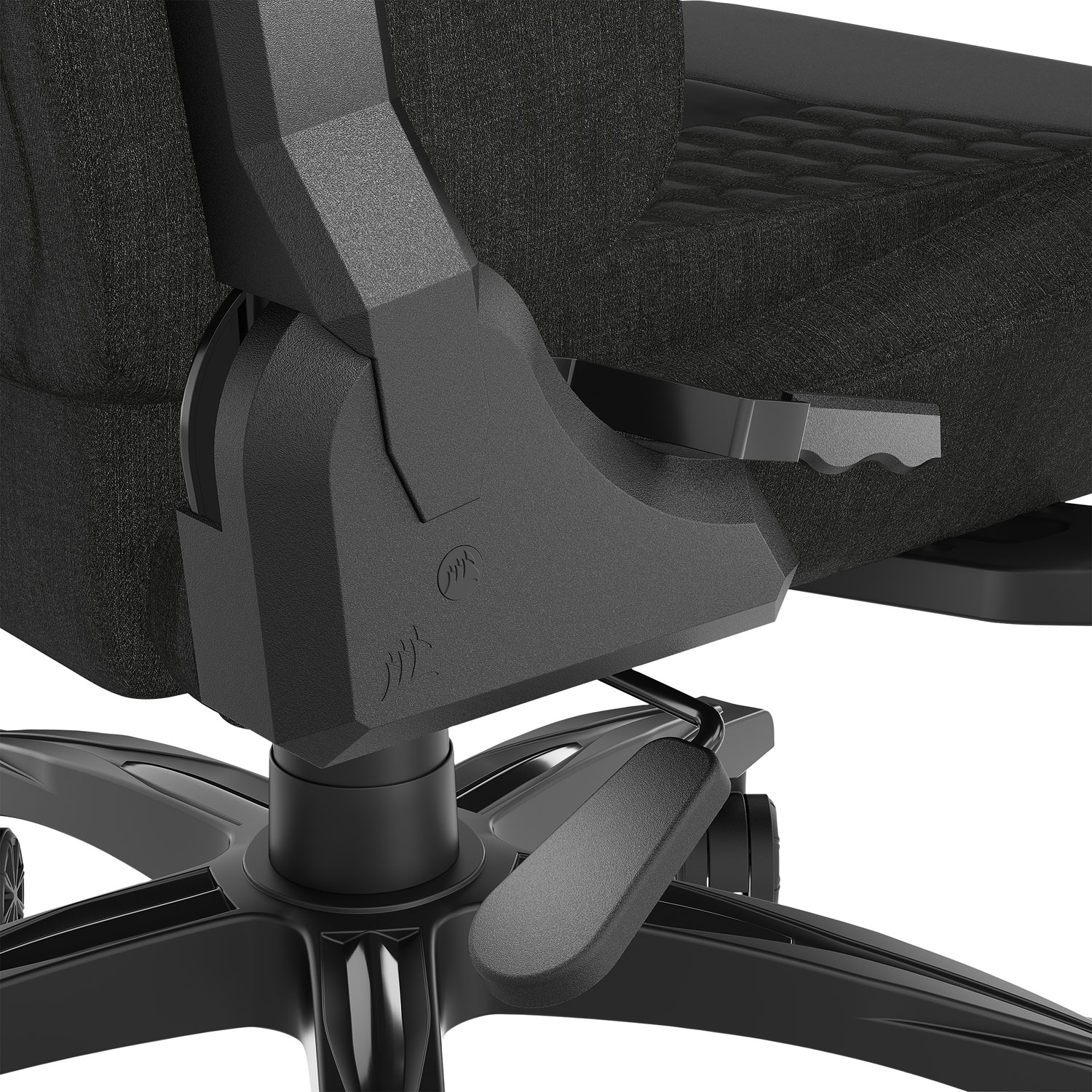 Fauteuil de jeu ergonomique en tissu TC100 RELAXED de Corsair - Noir