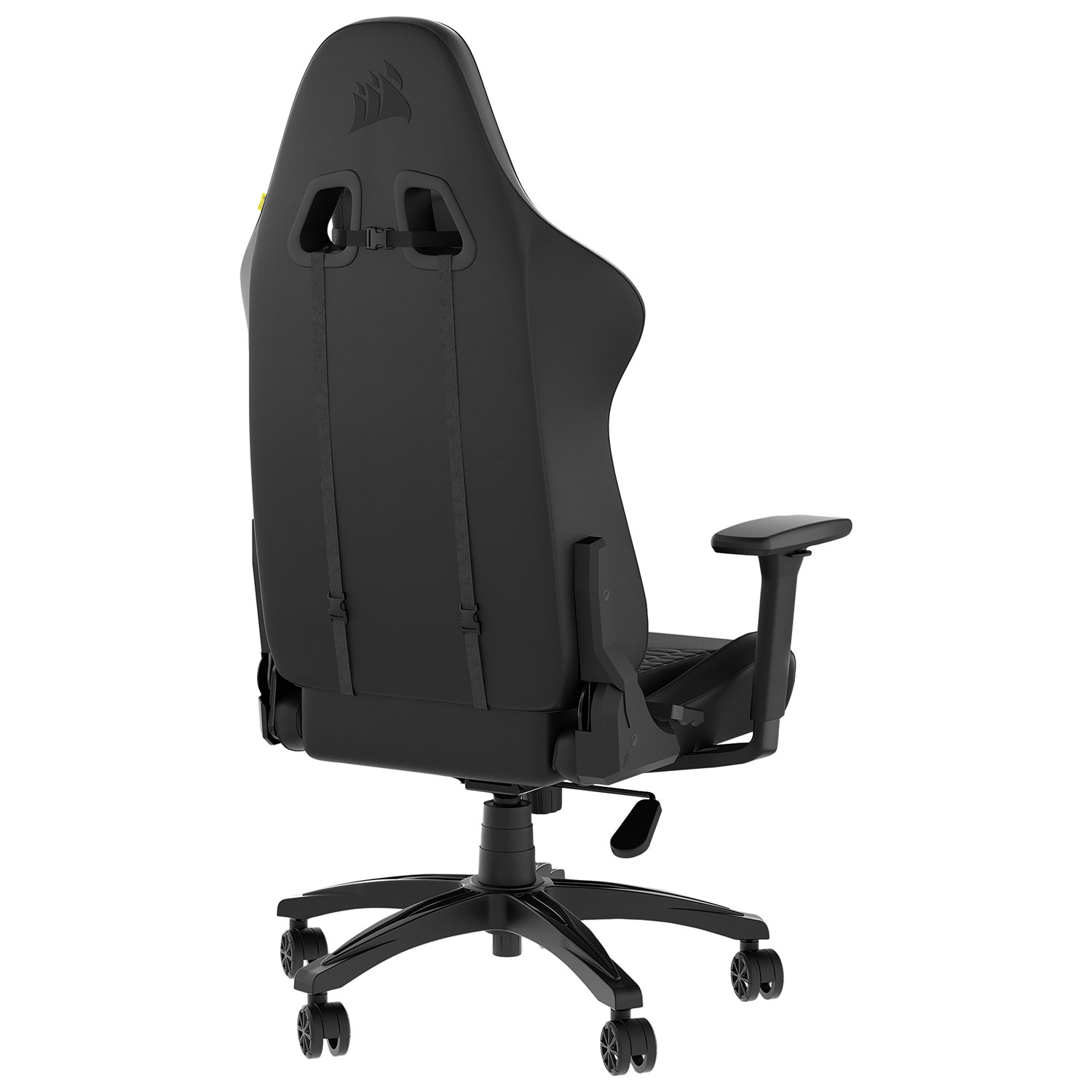 Corsair TC100 RELAXED Ergonomic Leatherette Gaming Chair - Black - Only at Best Buy