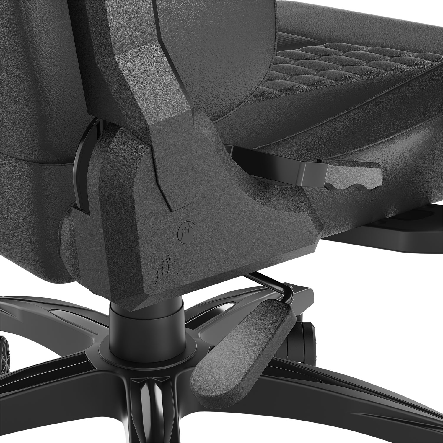 Corsair TC100 RELAXED Ergonomic Leatherette Gaming Chair - Black - Only at Best Buy