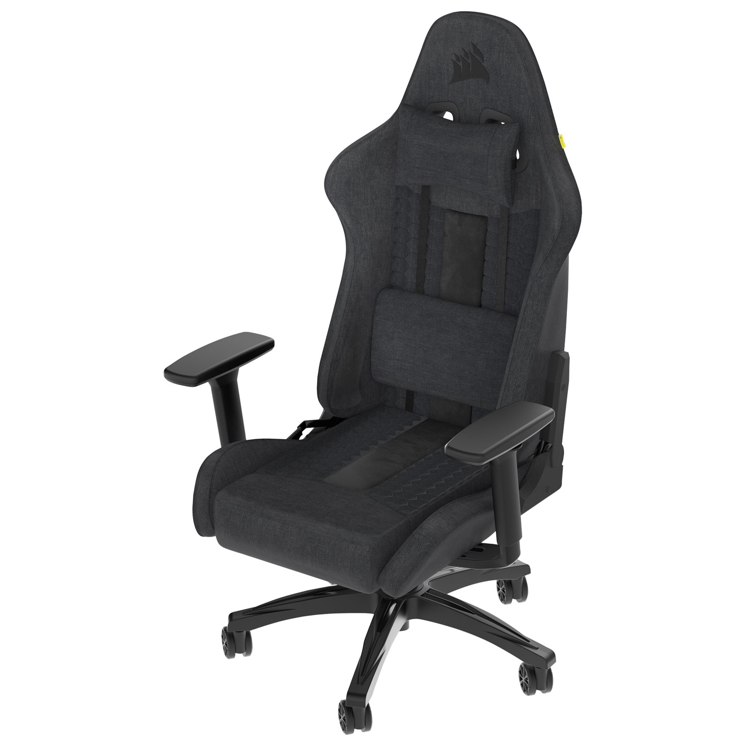 Fauteuil de jeu ergonomique en tissu TC100 RELAXED de Corsair - Gris/Noir