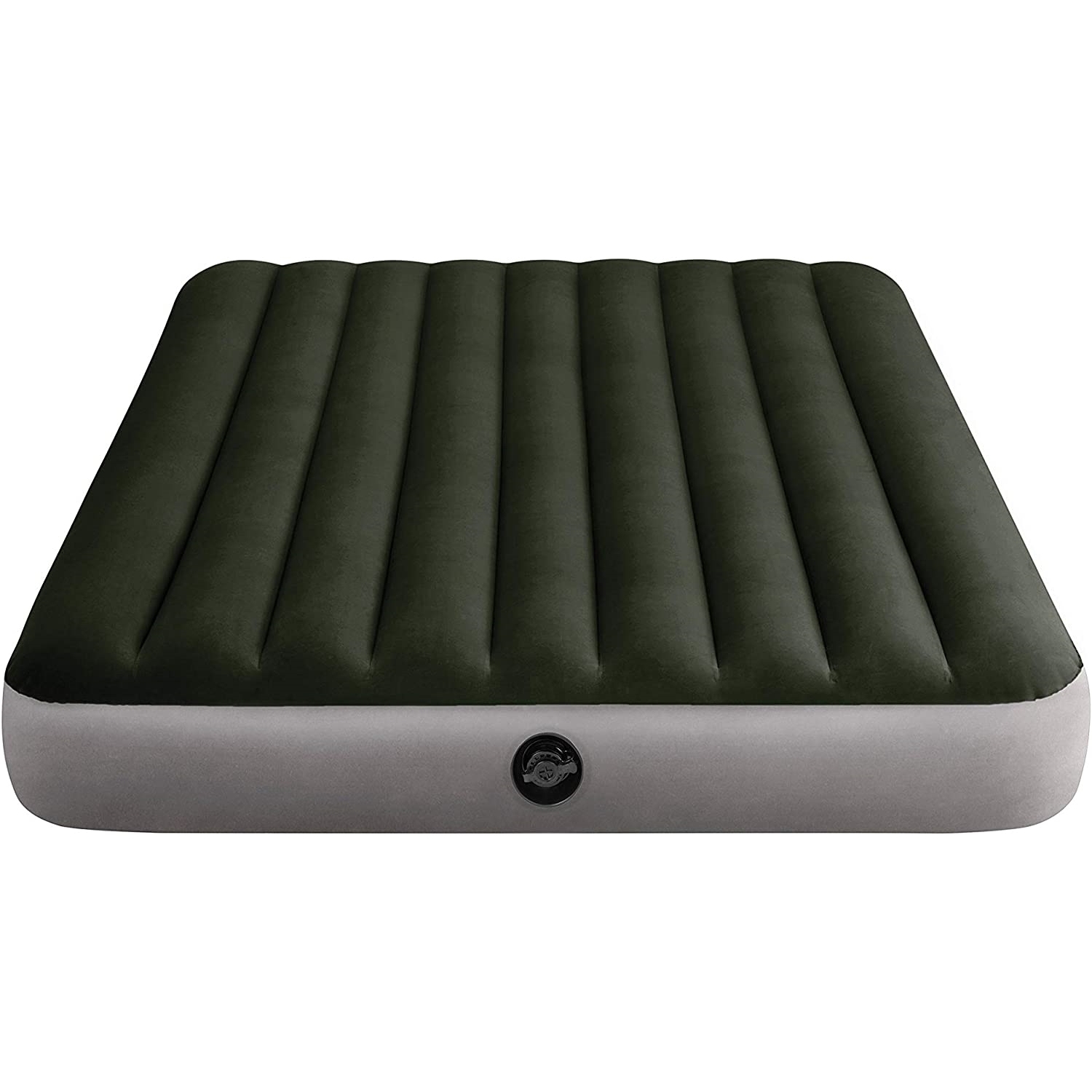 Intex - Matelas Gonflable DuraBeam, Poids Maximum 600lbs, Grandeur Queen, Gris