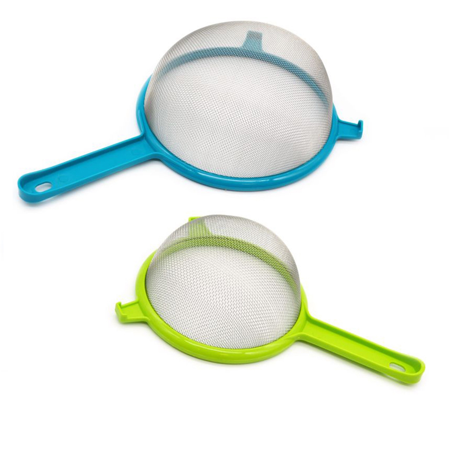 Starfrit - Set of 2 Colanders, Diameter of 15cm and 20cm, Stainless Steel Net