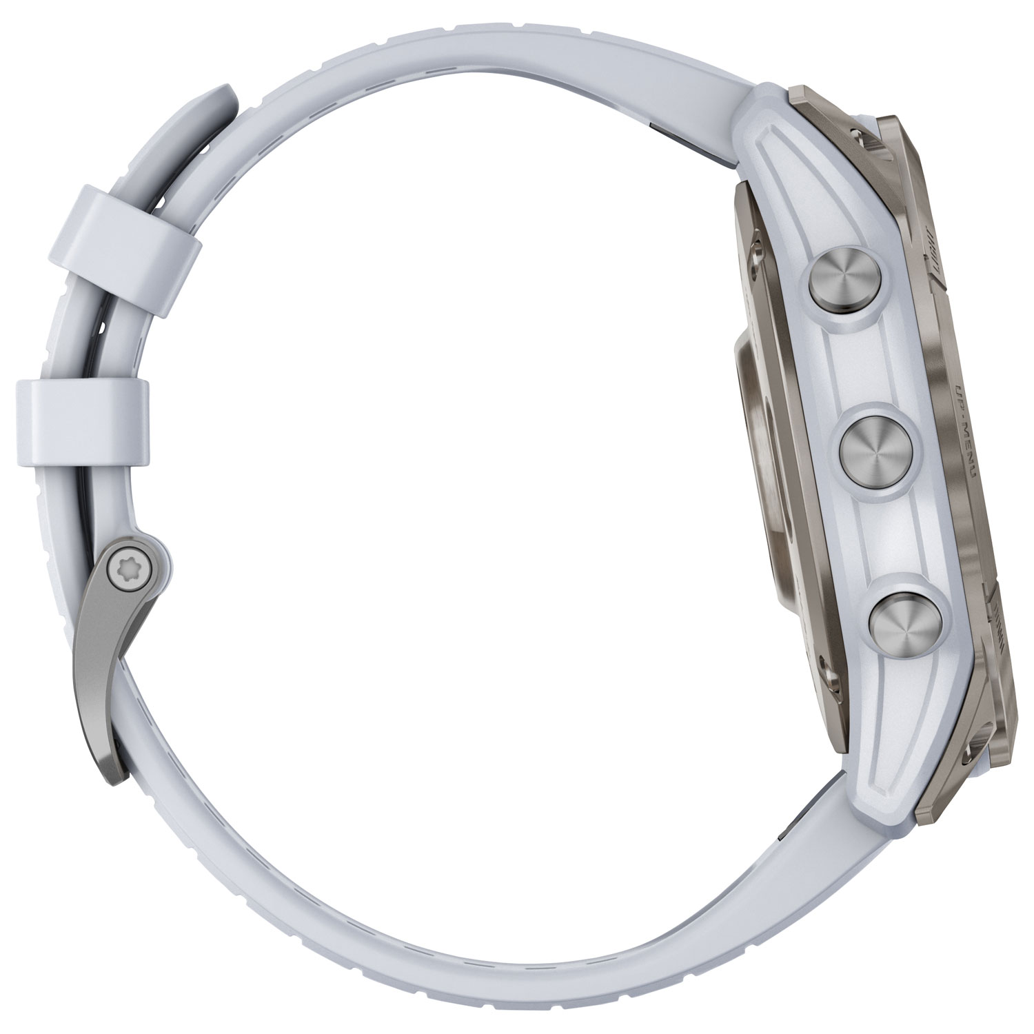 Montre intelligente active Bluetooth de 51 mm epix Pro Sapphire Edition de Garmin - Moyen/Grand - Blanc