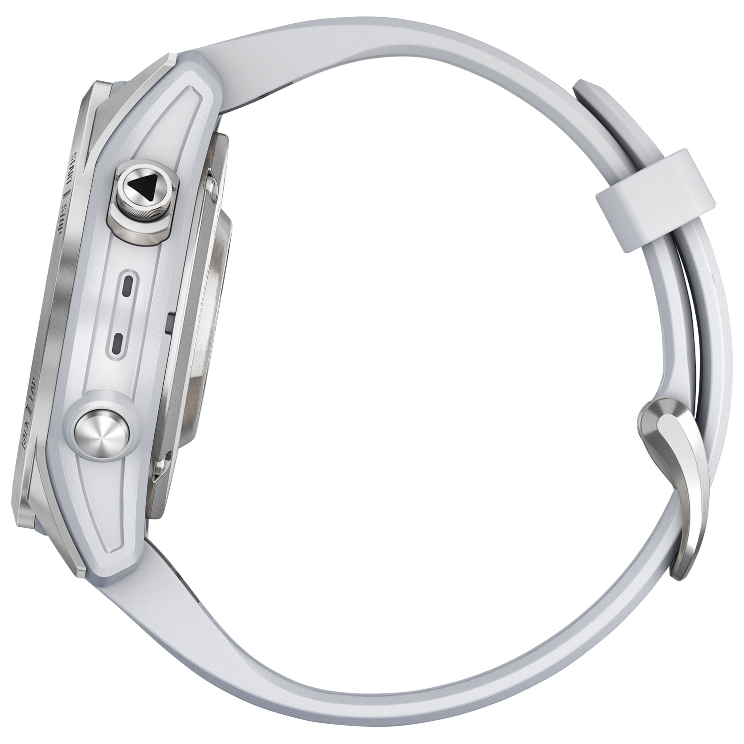 Montre intelligente active Bluetooth de 42 mm epix Pro de Garmin - Moyen/Grand - Blanc