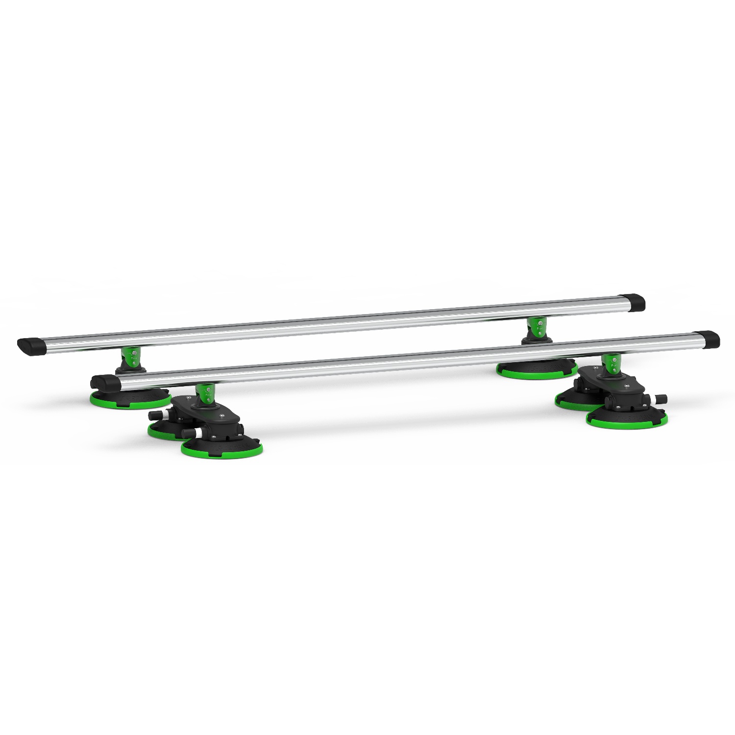 TreeFrog Crossbar Vacuum-Mounted Car Roof Rack