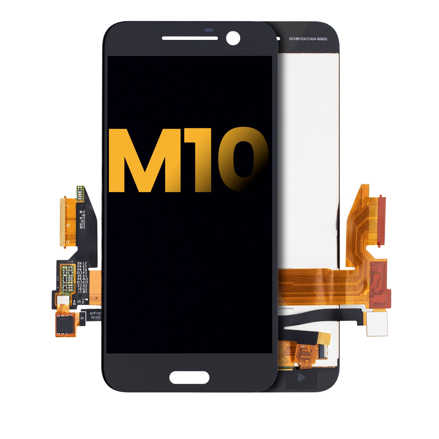 Refurbished - LCD Assembly Without Frame Compatible For HTC M10 (Black)