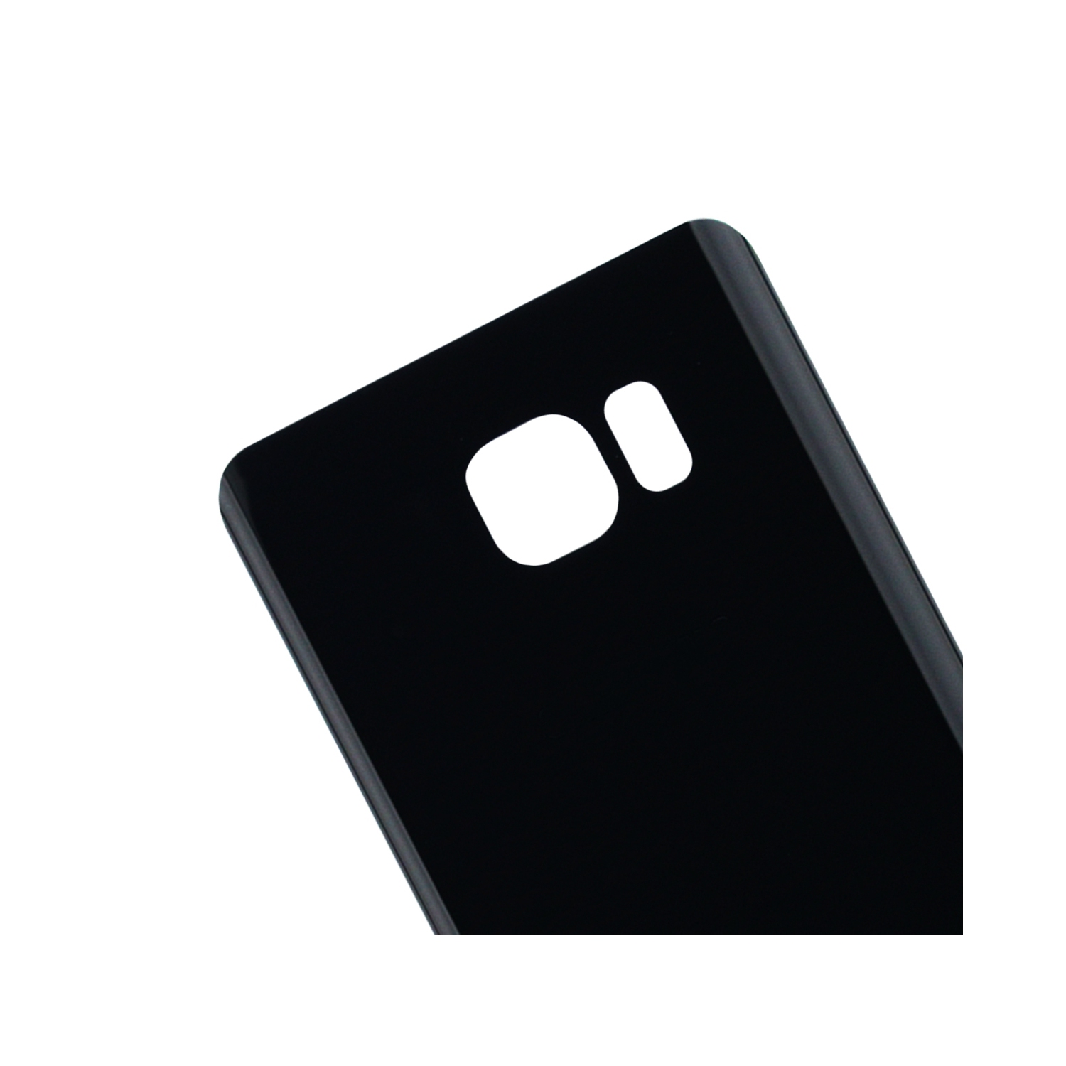 Replacement Back Cover Glass Compatible For Samsung Galaxy Note 5 (Black)