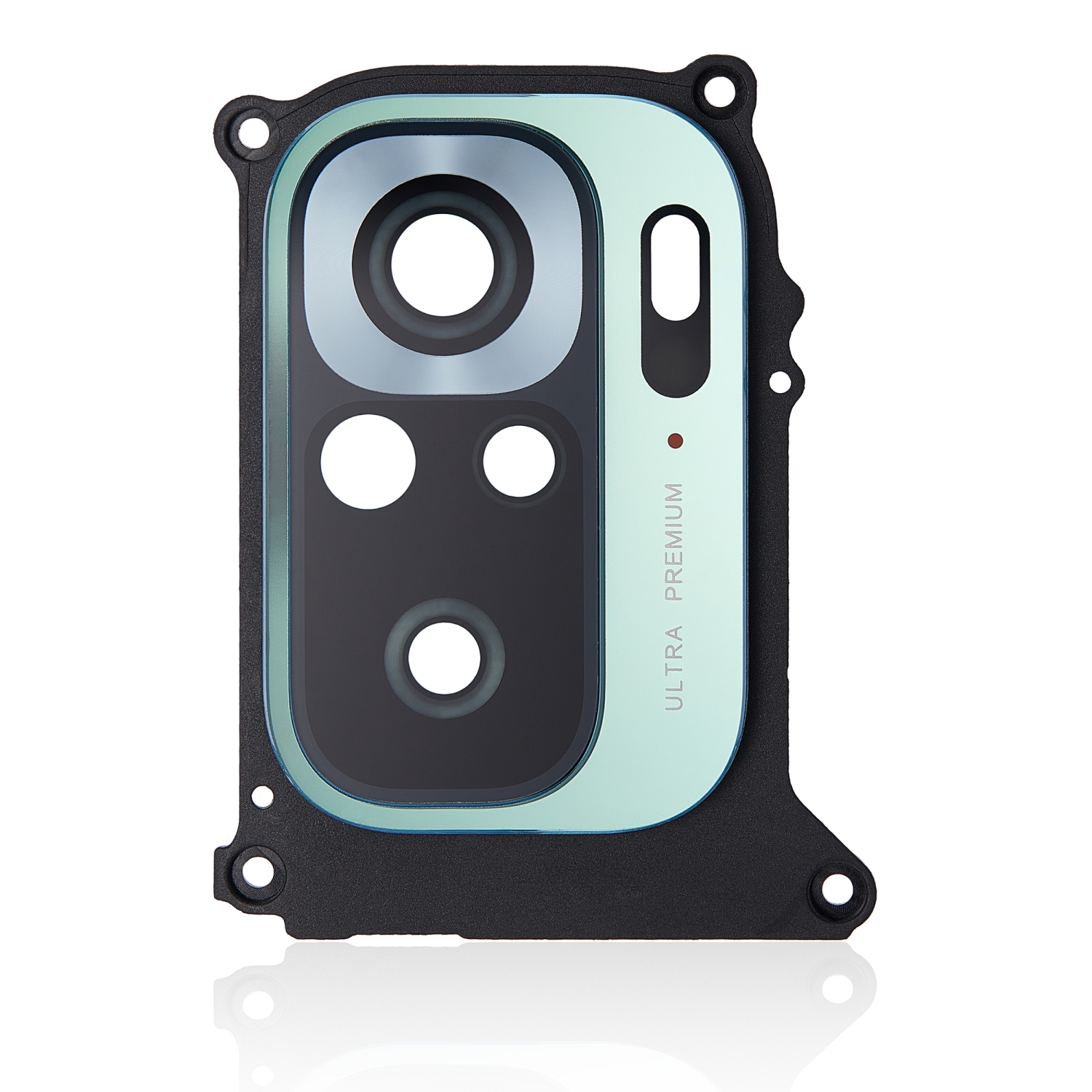 Replacement Back Camera Lens With Bracket / Bezel Compatible For Xiaomi Redmi Note 10S (Green)