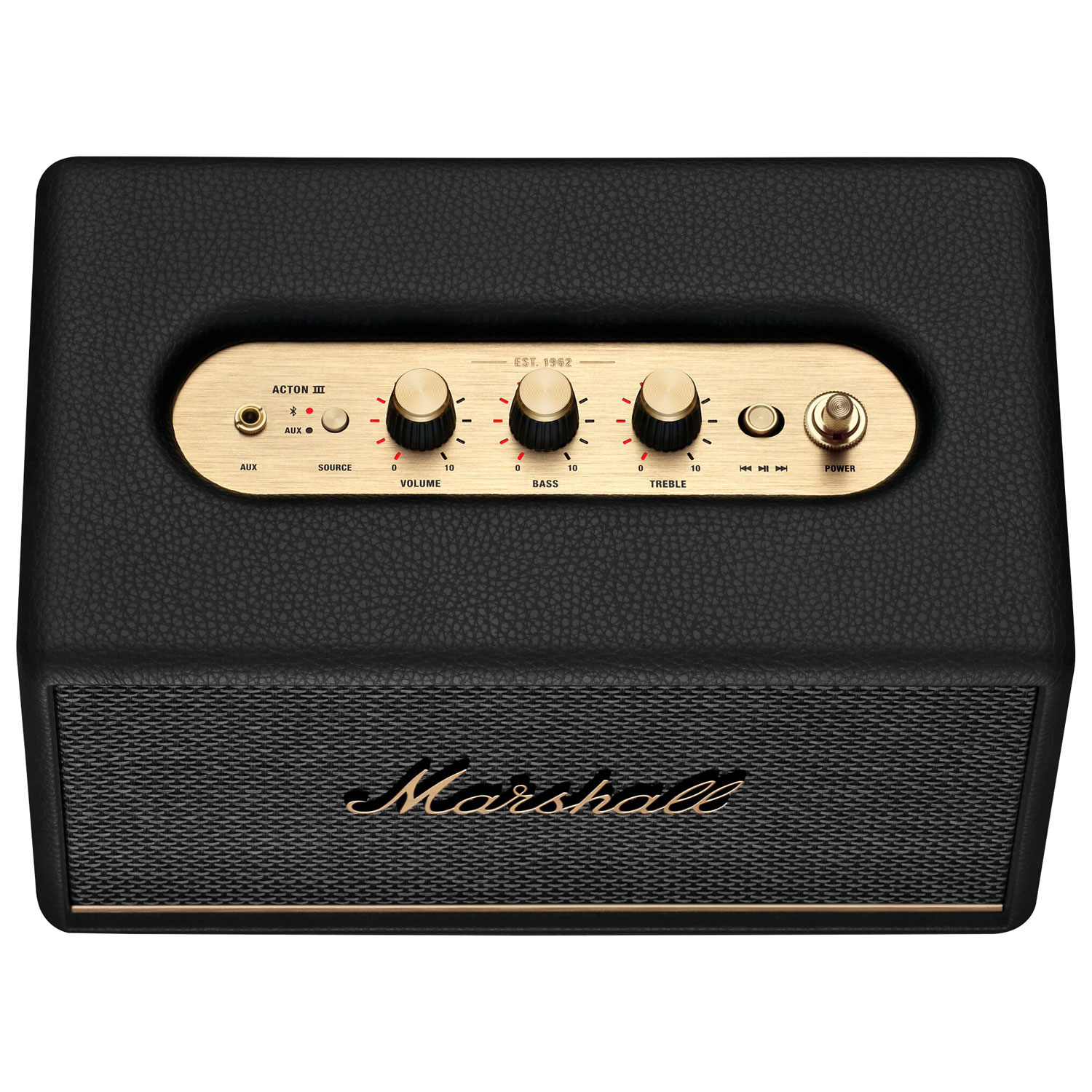 Marshall Acton III Bluetooth Wireless Speaker - Black | Best Buy