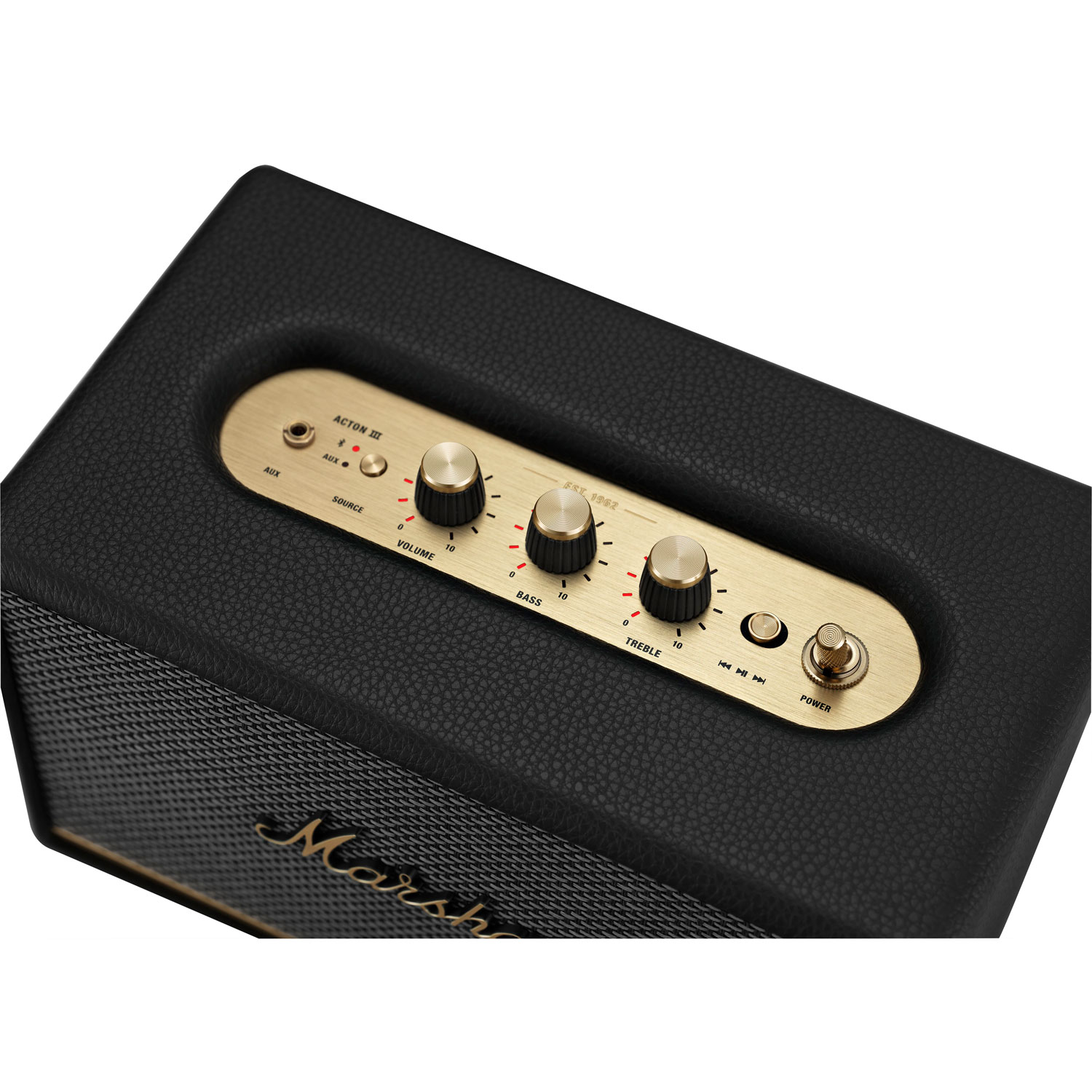 Marshall Acton III Bluetooth Wireless Speaker - Black | Best Buy