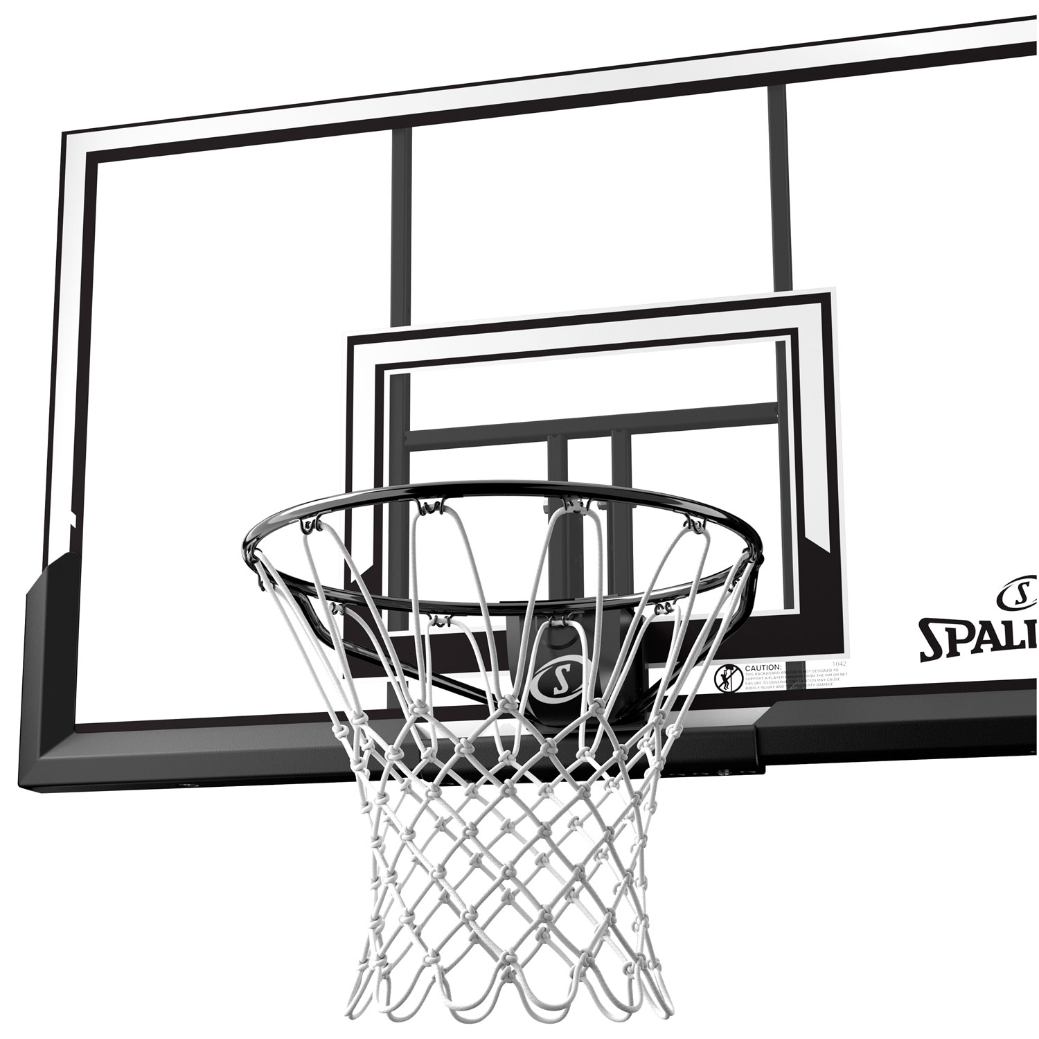 Spalding 52" Rim & Backboard Combo