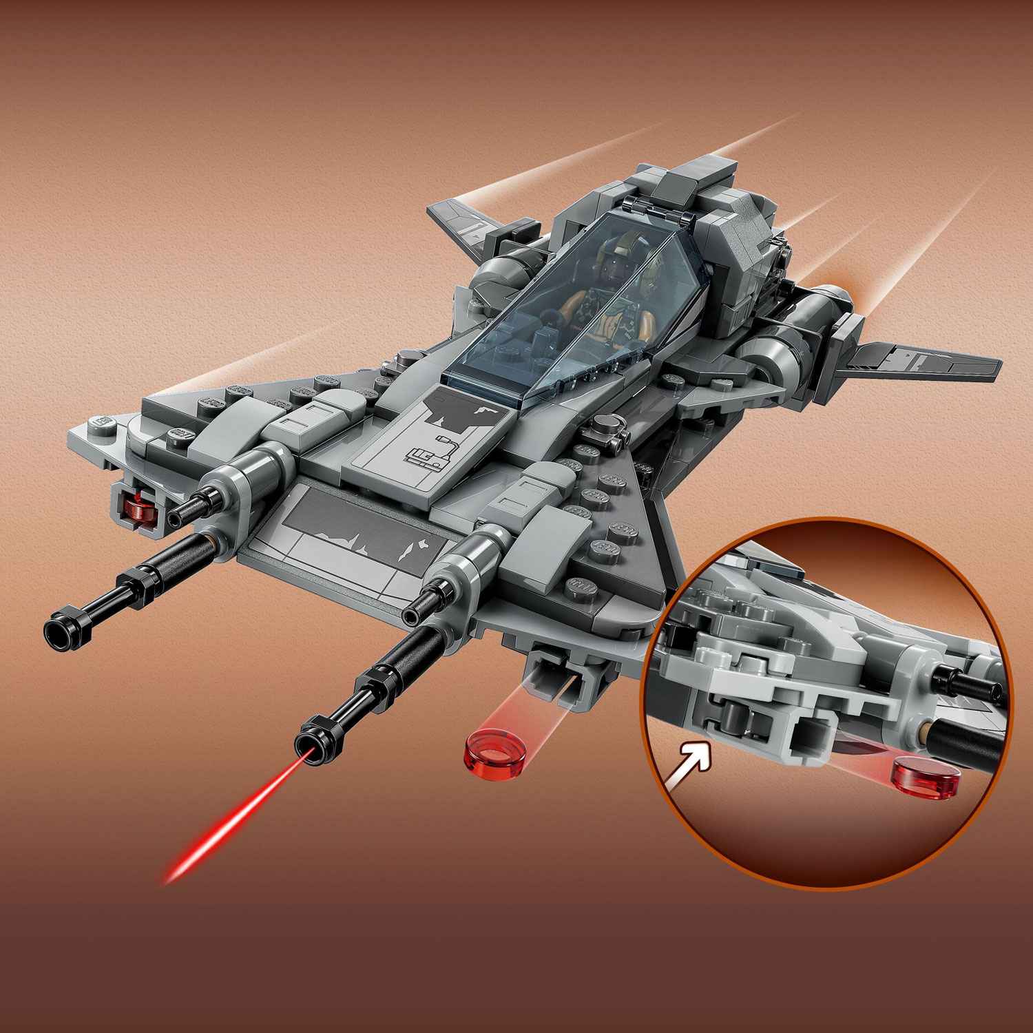 LEGO Star Wars: Pirate Snub Fighter - 285 Pieces