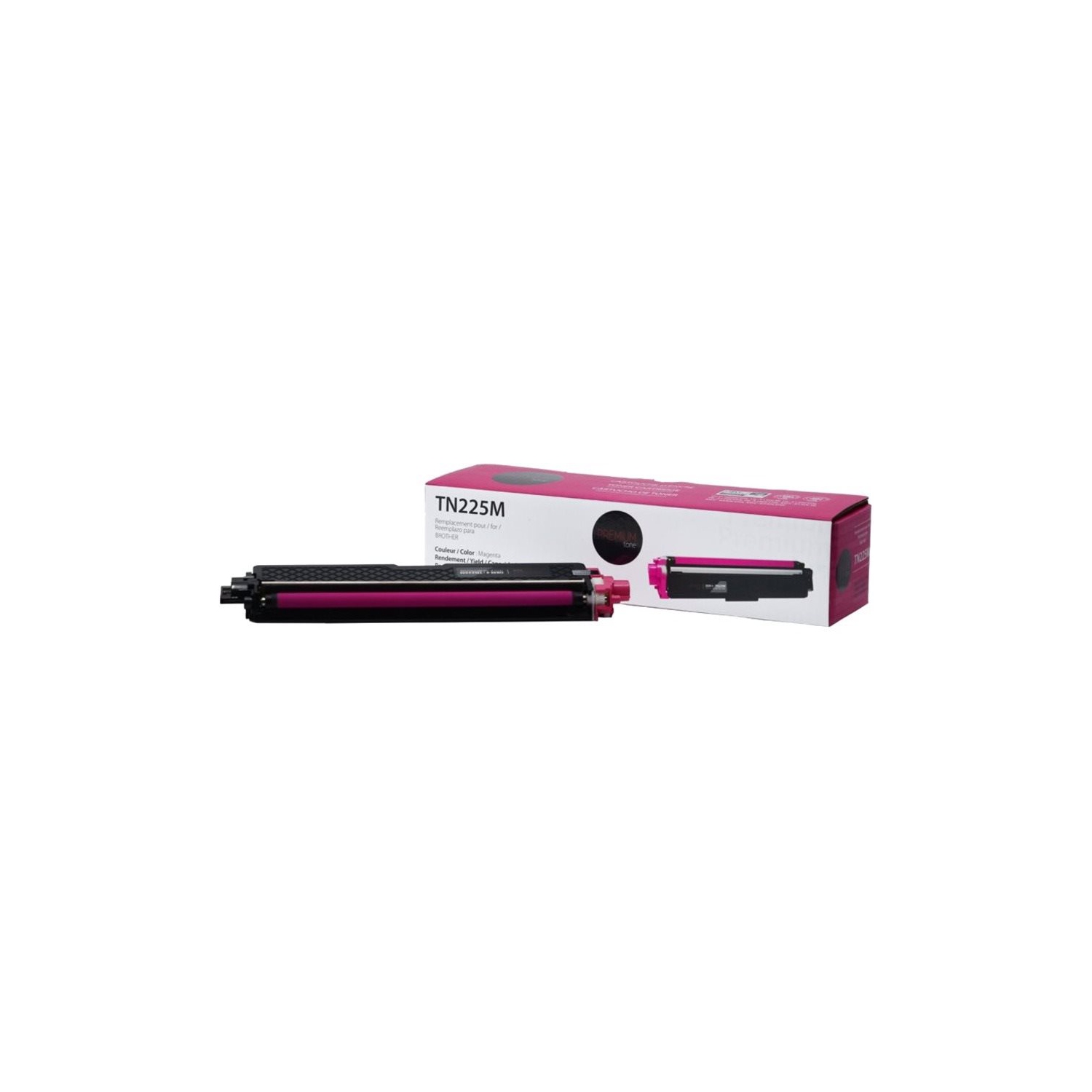 Brother TN225 compatible magenta, 2 000 couleurs/2 000 $